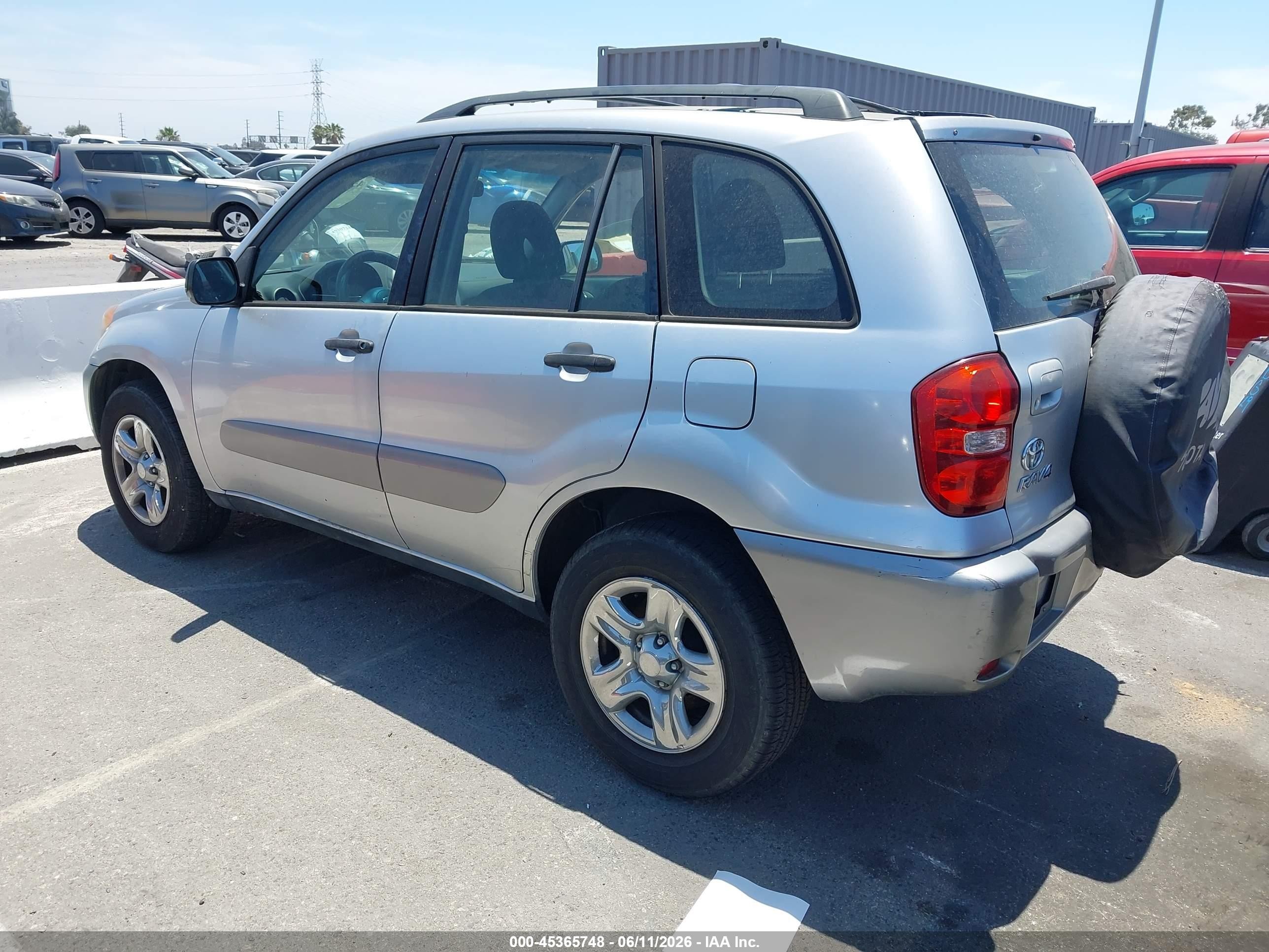 2005 Toyota Rav4   Silver vin: JTEGD20V750067336