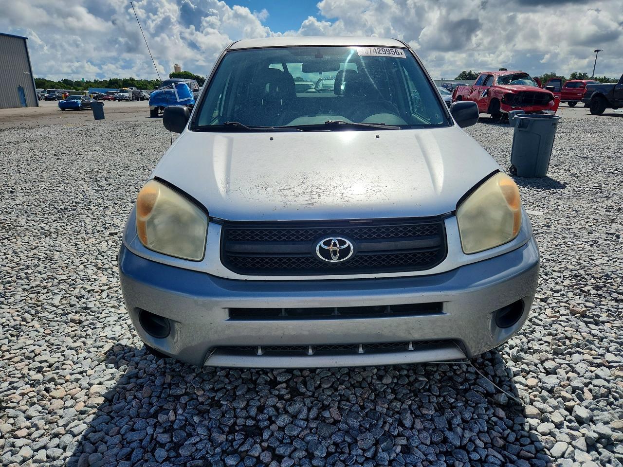2005 Toyota Rav4 Base Серебряный vin: JTEGD20V750074626