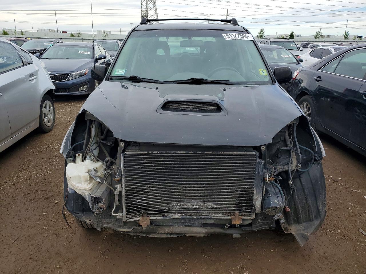 2005 Toyota Rav4 Base Black vin: JTEGD20V750075419