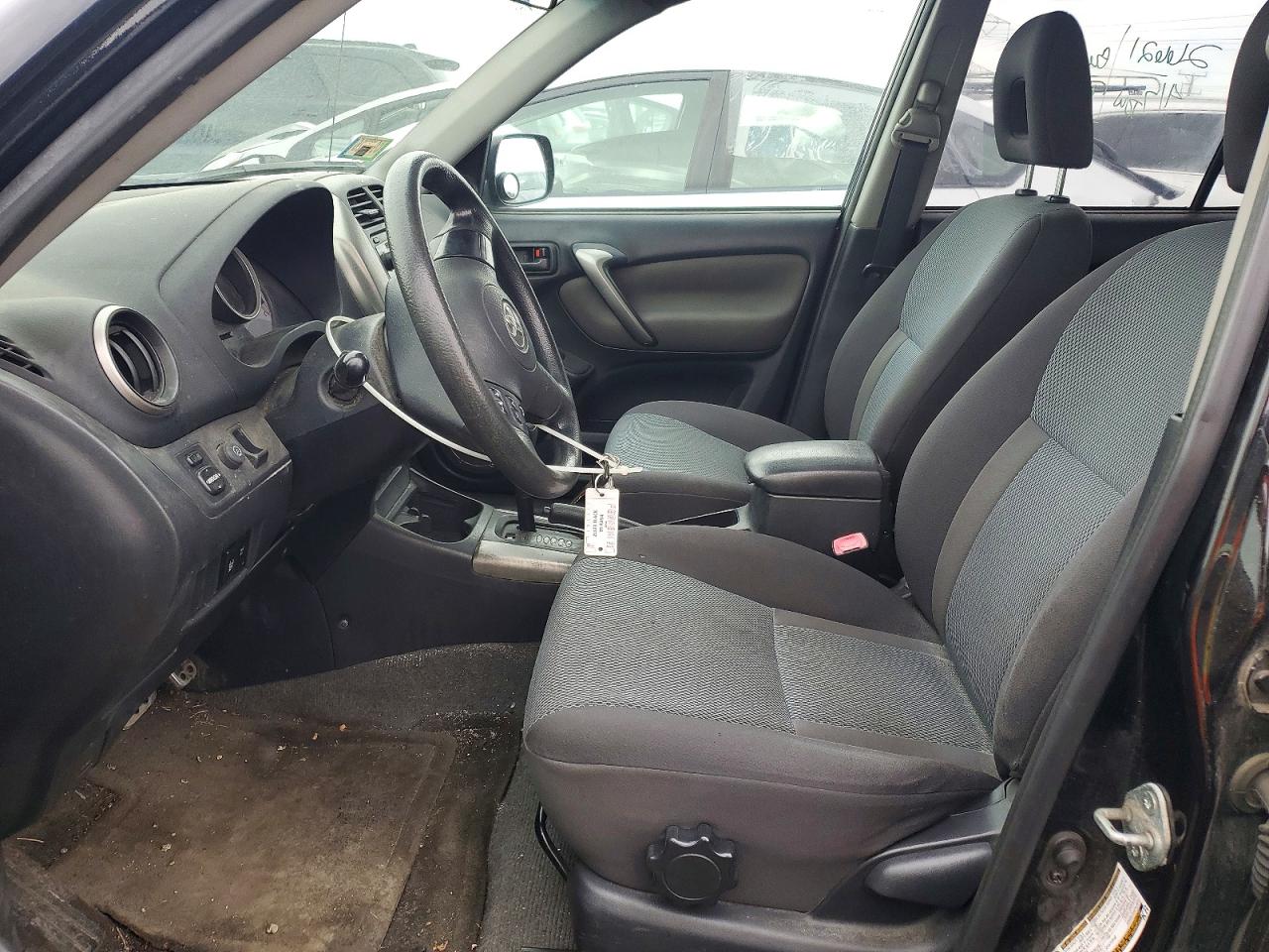 2005 Toyota Rav4 Base Black vin: JTEGD20V750075419