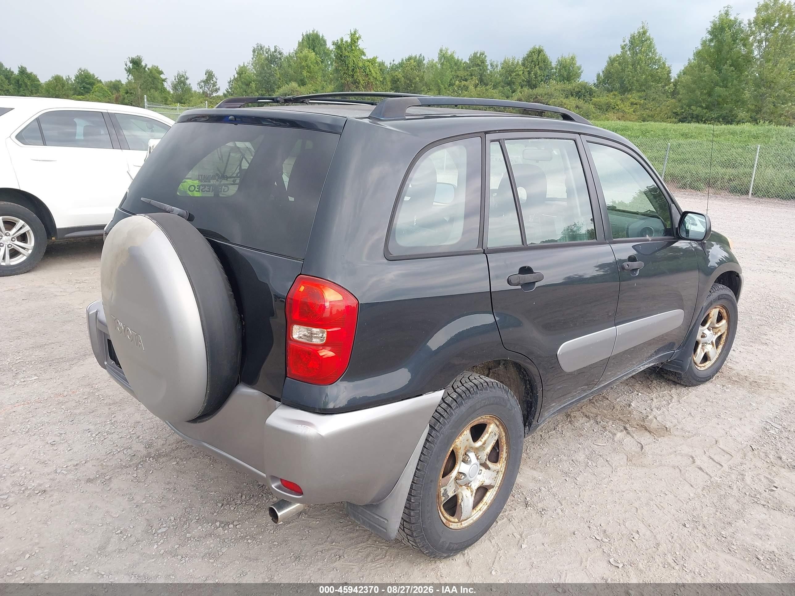 2005 Toyota Rav4   Black vin: JTEGD20V750084282
