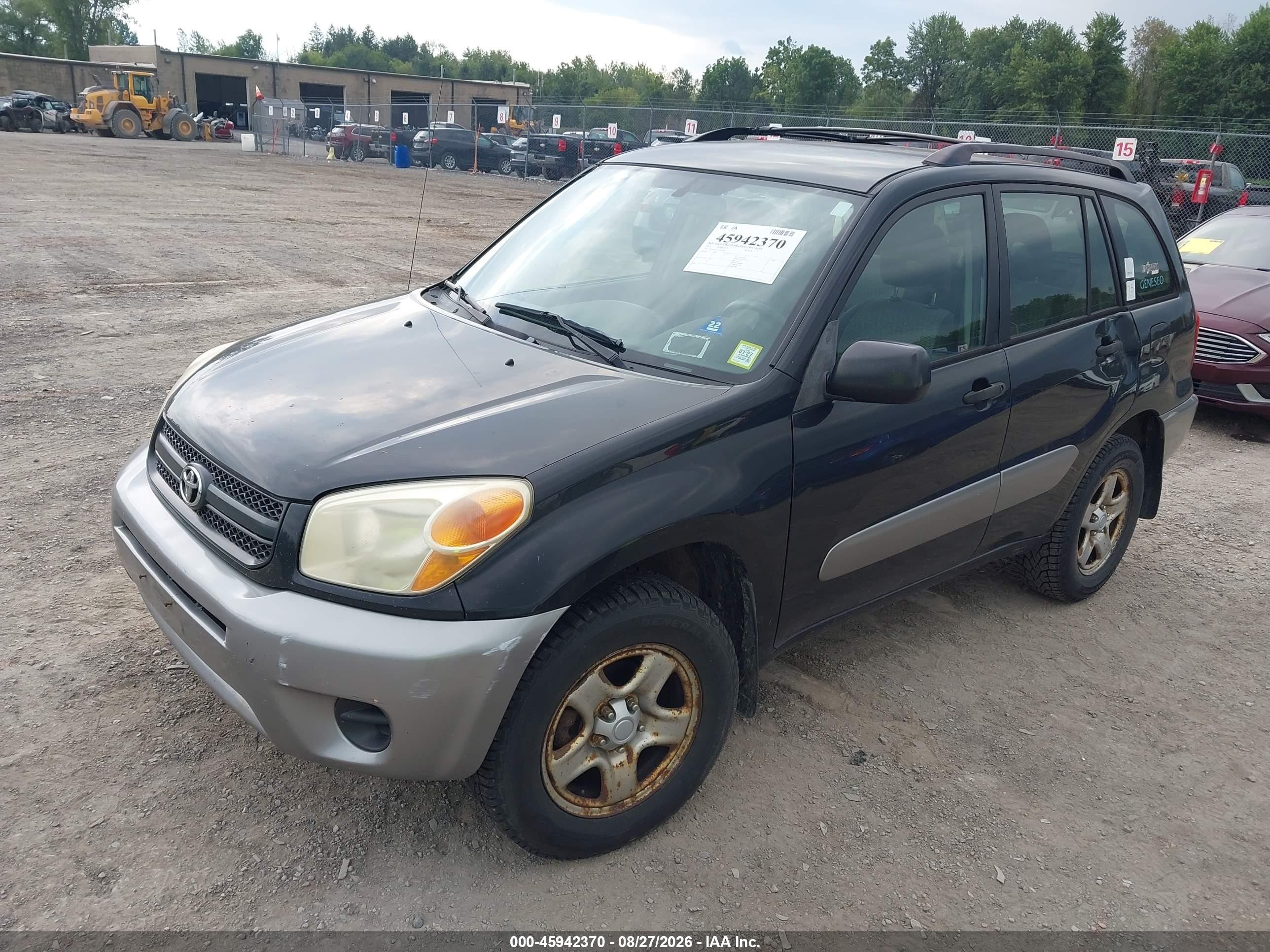 2005 Toyota Rav4   Black vin: JTEGD20V750084282