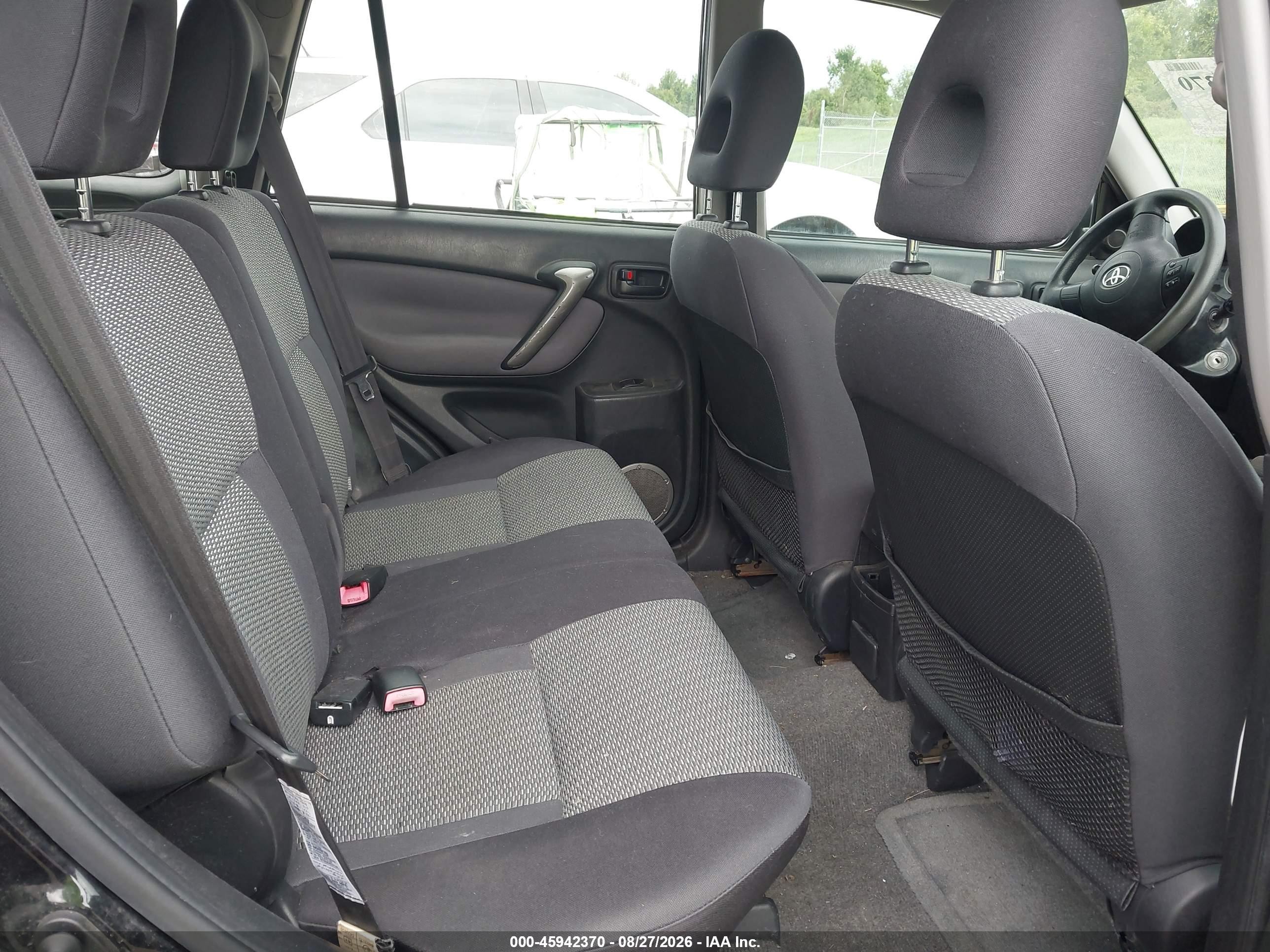 2005 Toyota Rav4   Black vin: JTEGD20V750084282