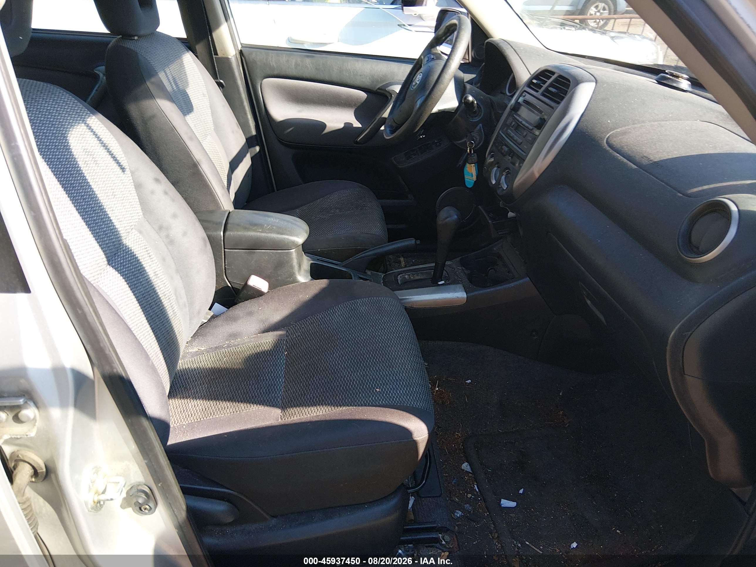 2005 Toyota Rav4   Silver vin: JTEGD20V750091796