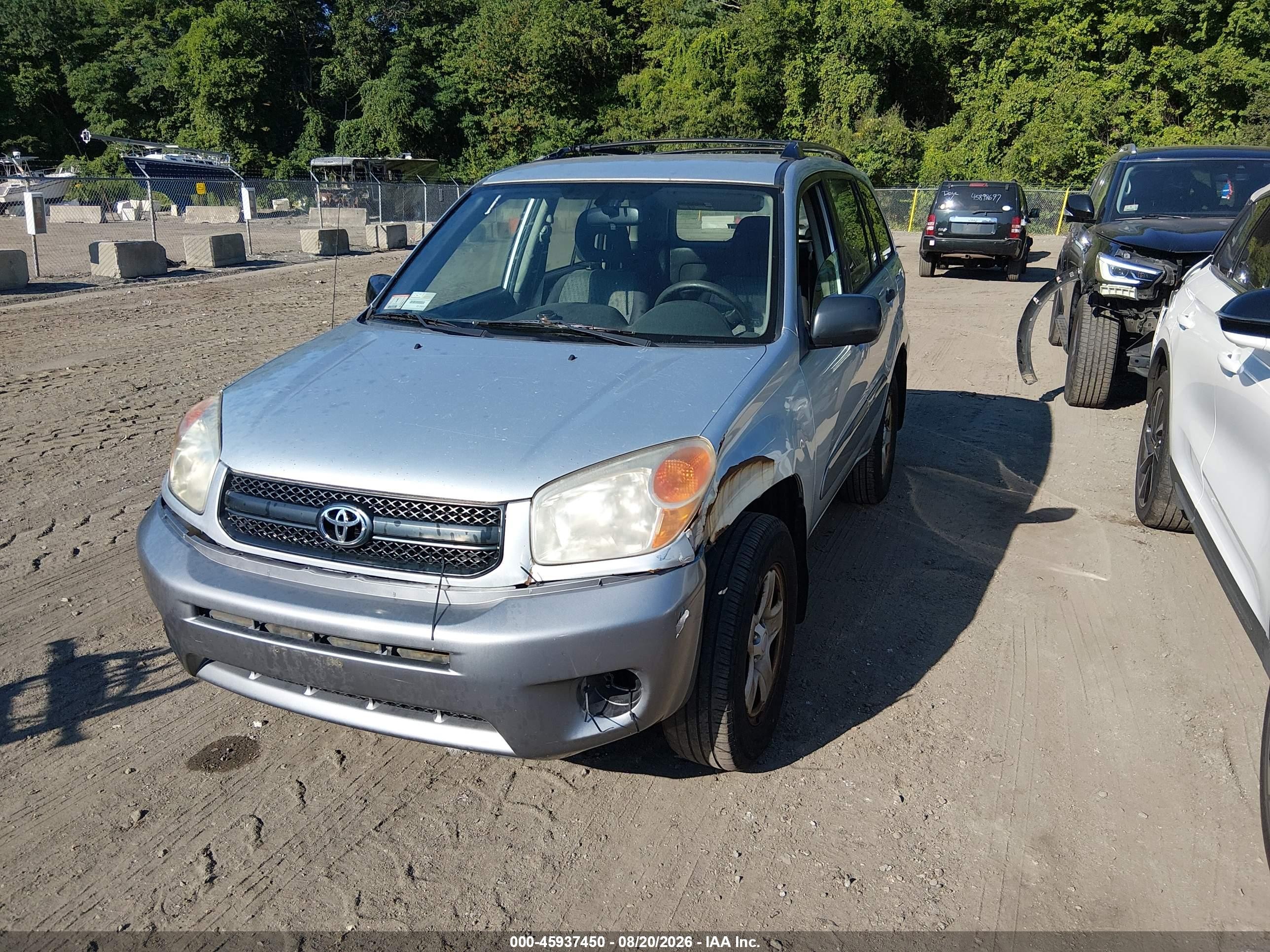 2005 Toyota Rav4   Silver vin: JTEGD20V750091796
