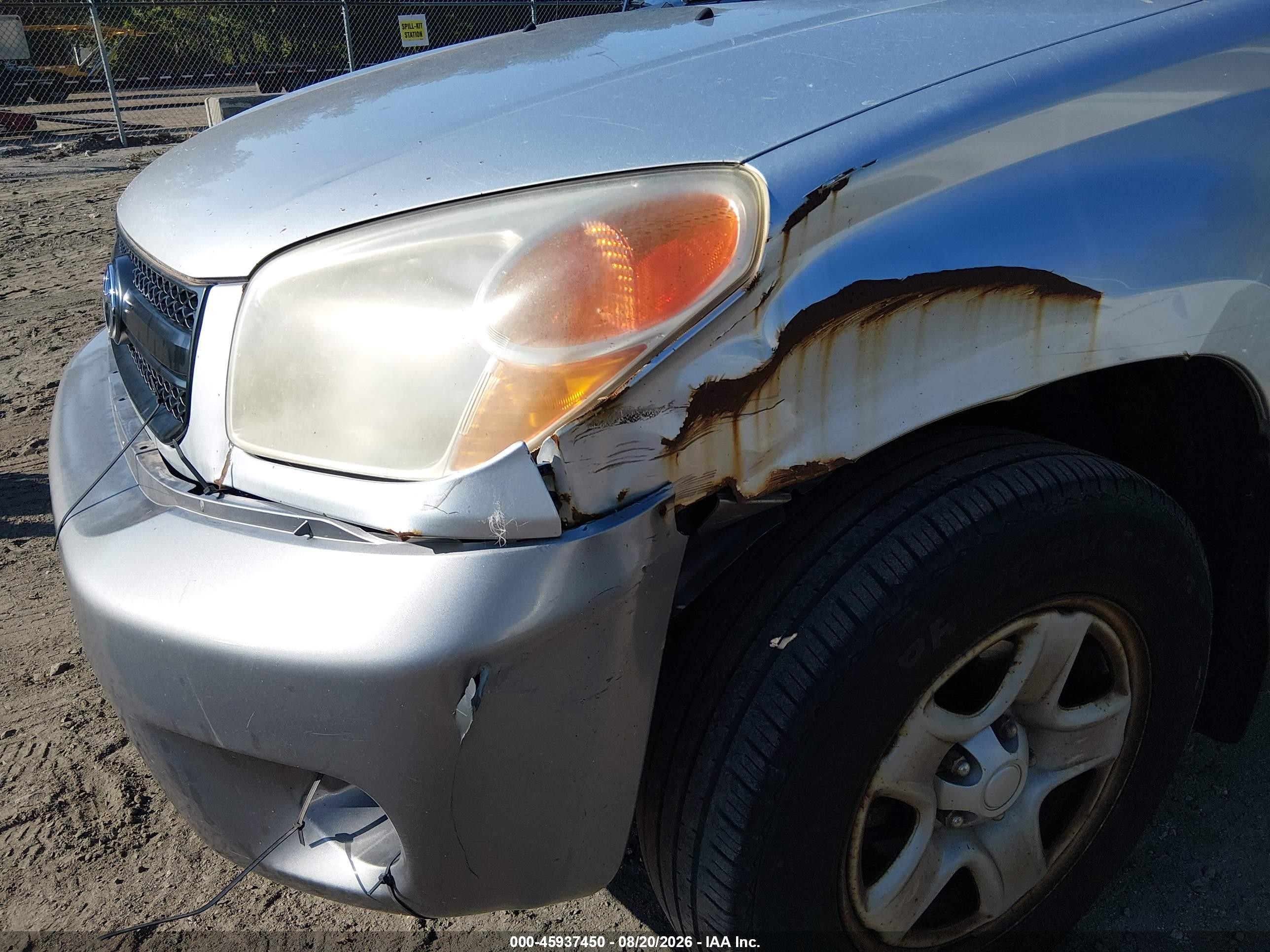 2005 Toyota Rav4   Silver vin: JTEGD20V750091796