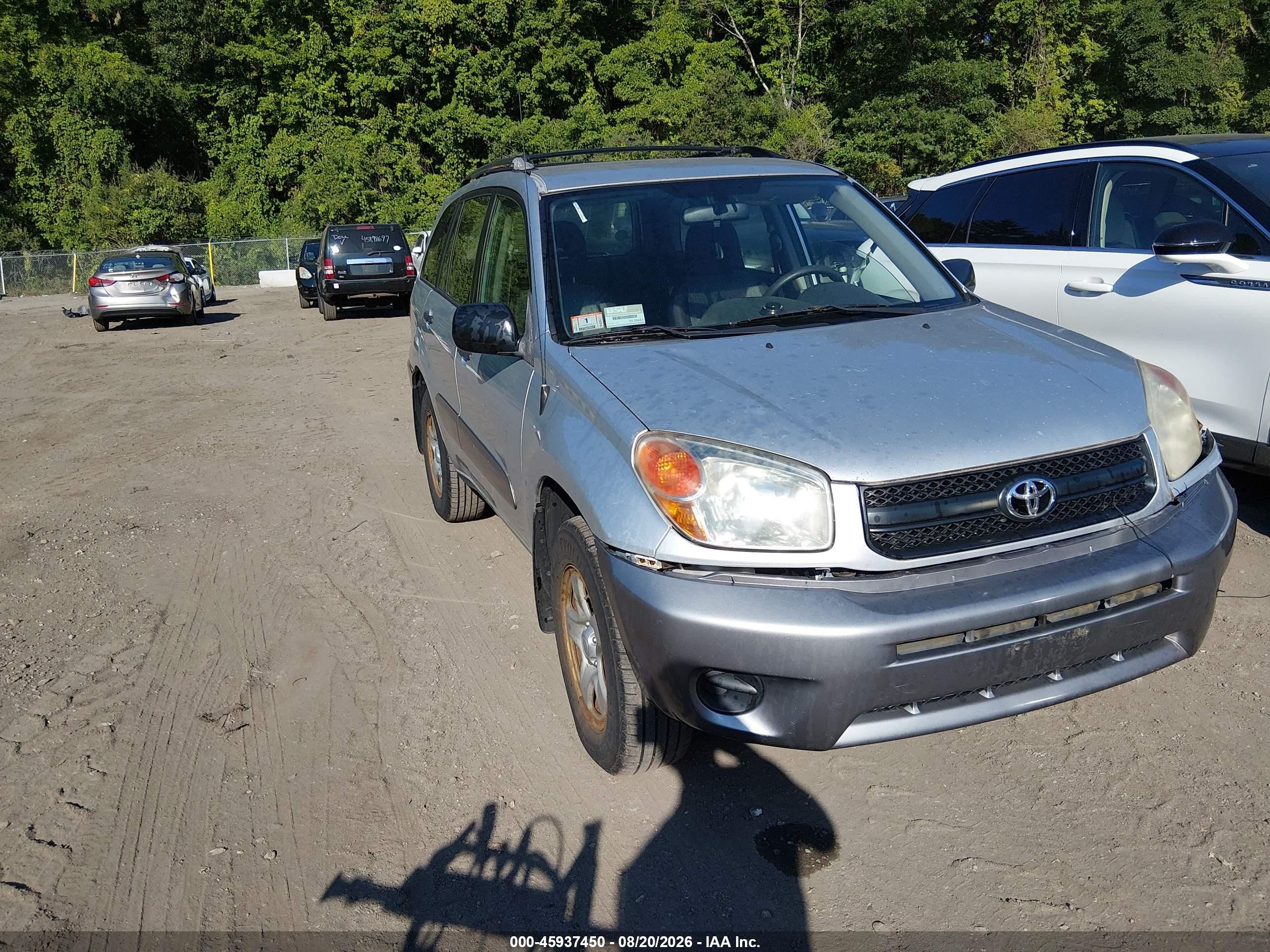 2005 Toyota Rav4   Silver vin: JTEGD20V750091796