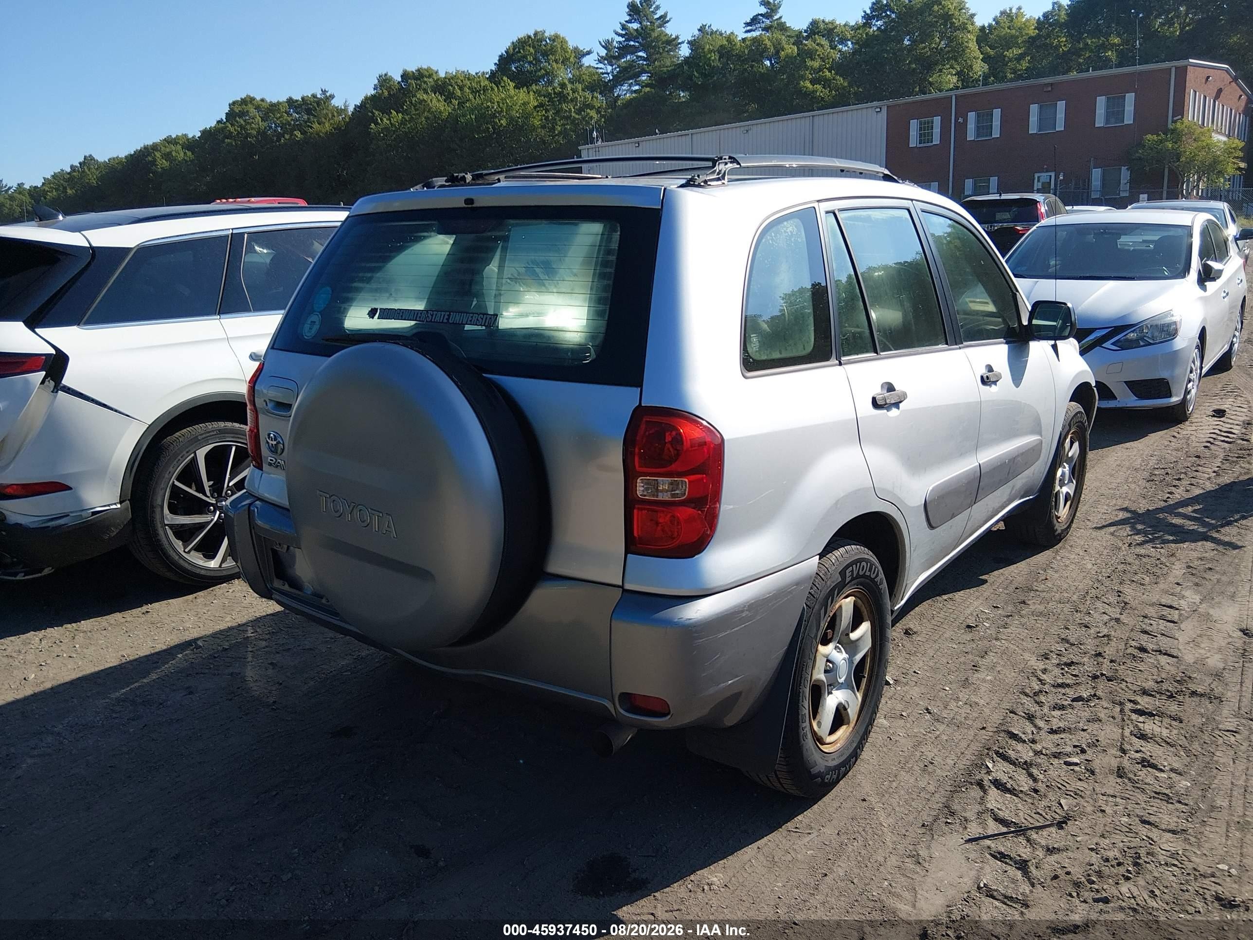 2005 Toyota Rav4   Silver vin: JTEGD20V750091796