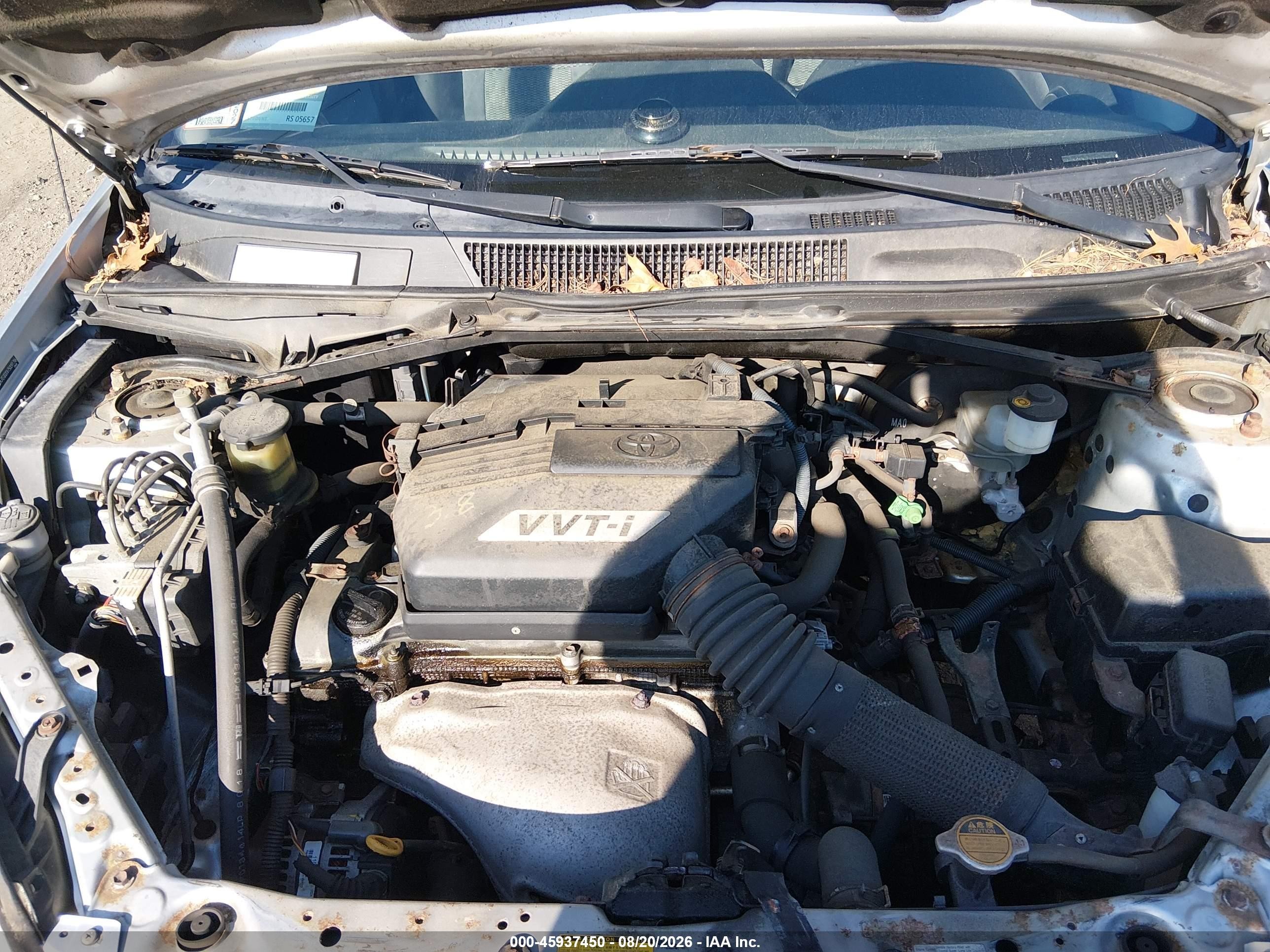 2005 Toyota Rav4   Silver vin: JTEGD20V750091796