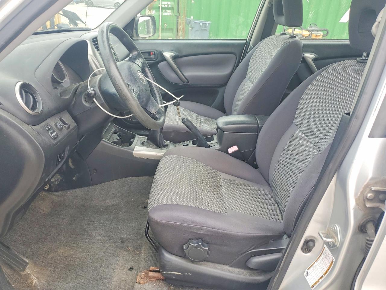 2005 Toyota Rav4 Base Silver vin: JTEGD20V750093371