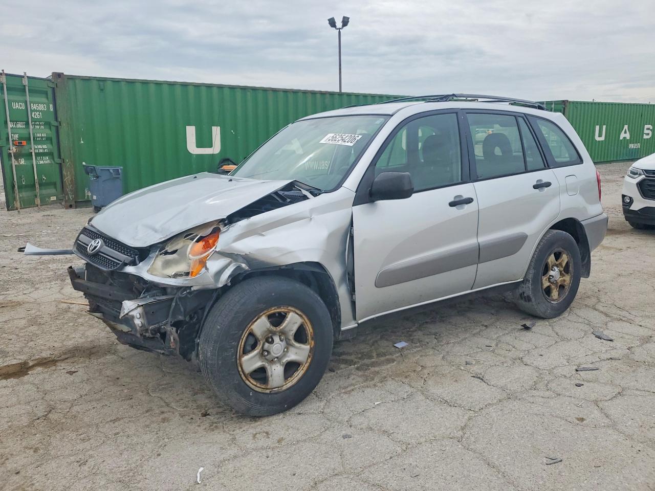 2005 Toyota Rav4 Base Серебряный vin: JTEGD20V750093371