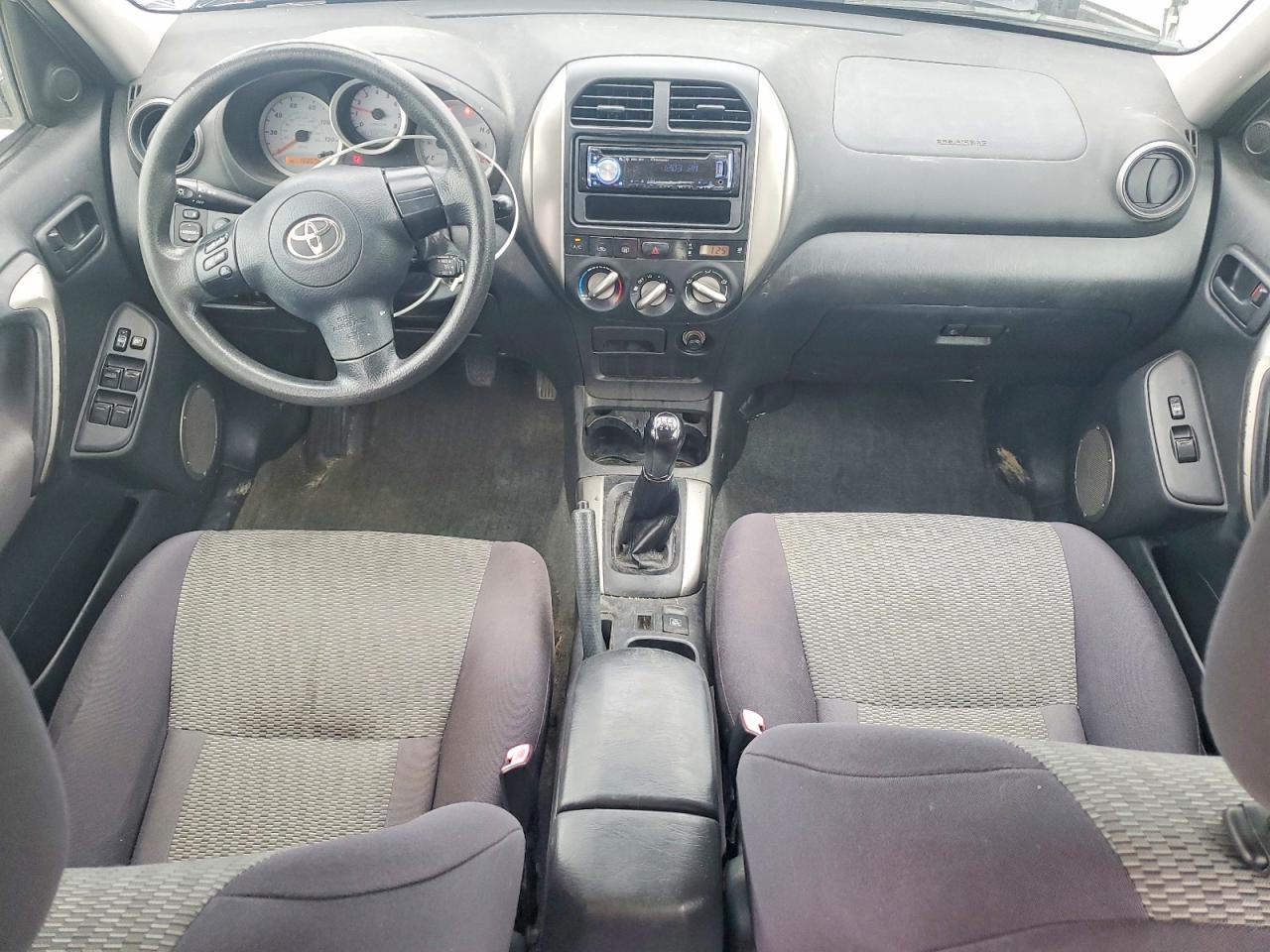 2005 Toyota Rav4 Base Silver vin: JTEGD20V750093371