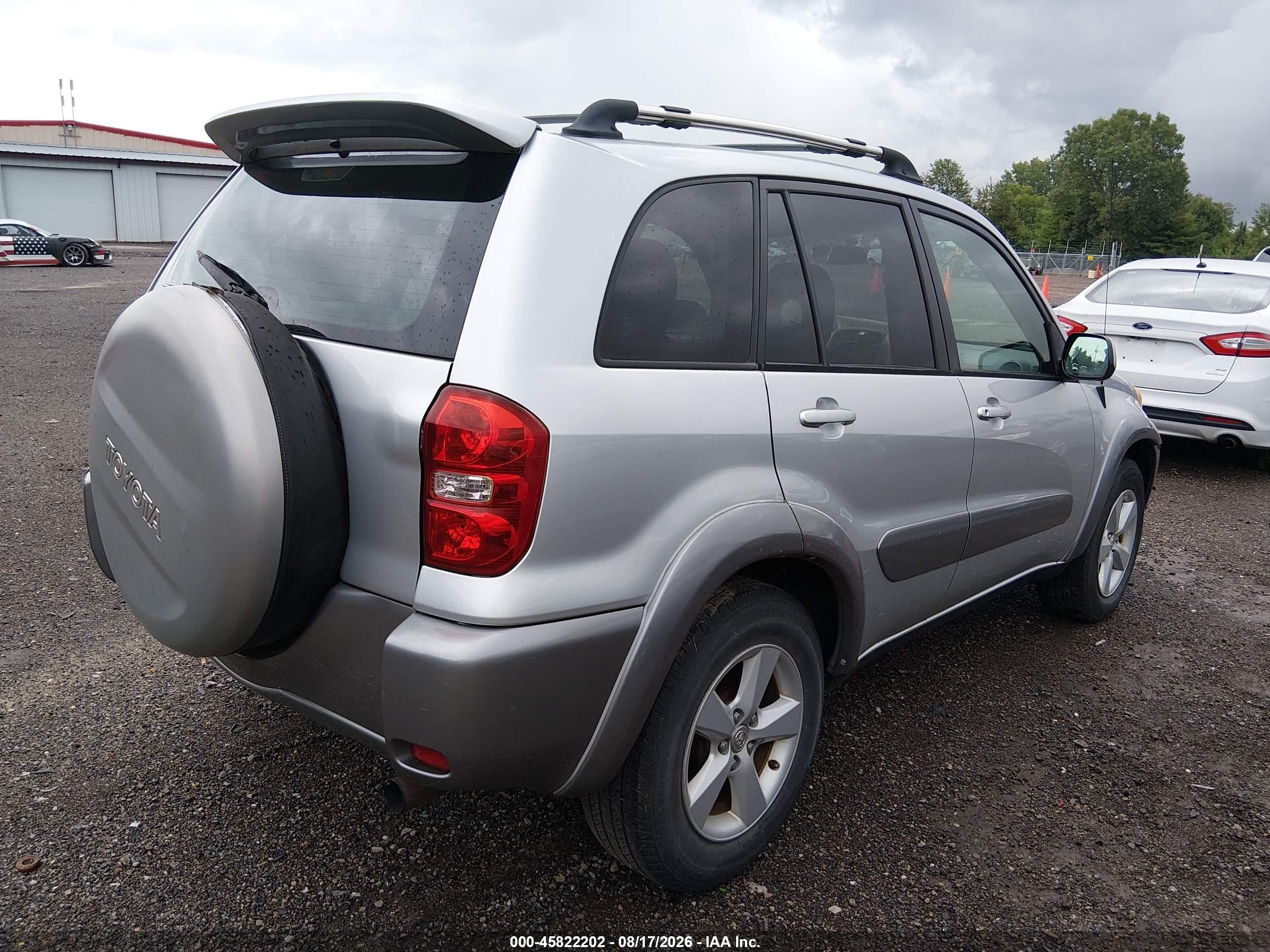 2004 Toyota Rav4   Silver vin: JTEGD20V840010108