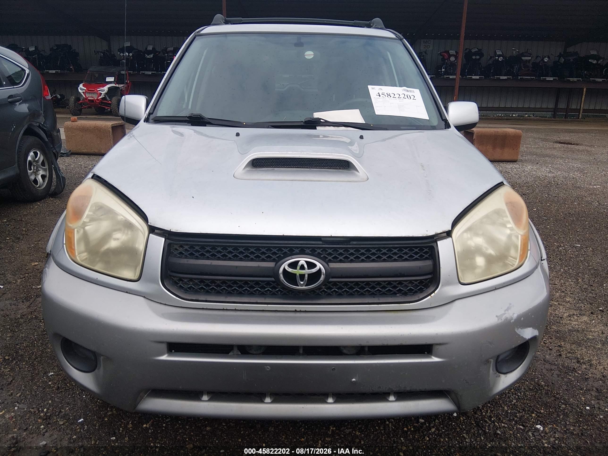 2004 Toyota Rav4   Silver vin: JTEGD20V840010108