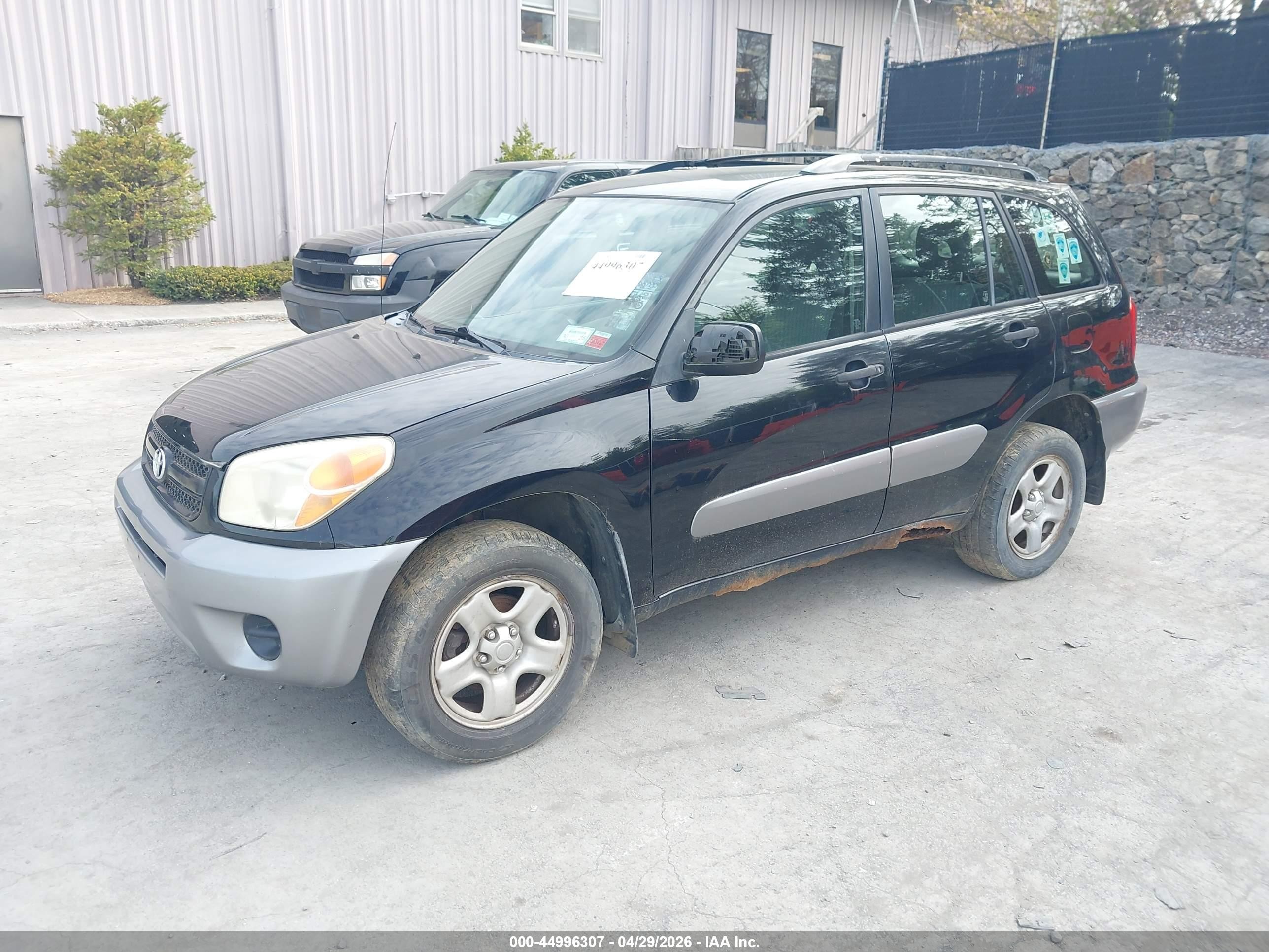 2004 Toyota Rav4   Black vin: JTEGD20V840022811