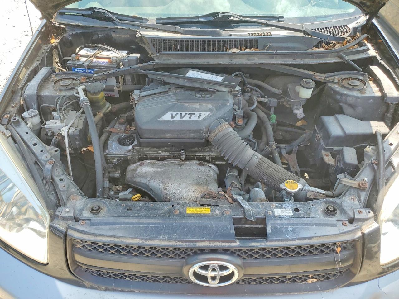 2004 Toyota Rav4 Base Черный vin: JTEGD20V840031685
