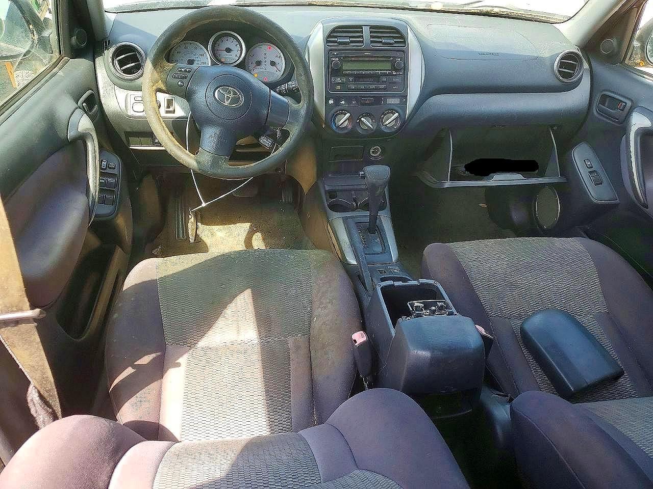 2004 Toyota Rav4 Base Черный vin: JTEGD20V840031685