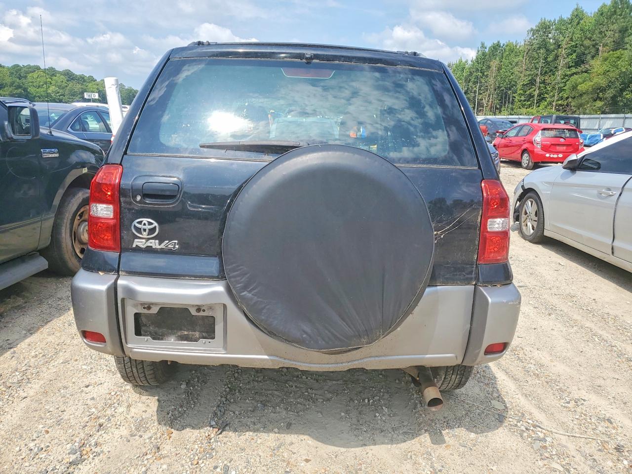 2004 Toyota Rav4 Base Черный vin: JTEGD20V840031685