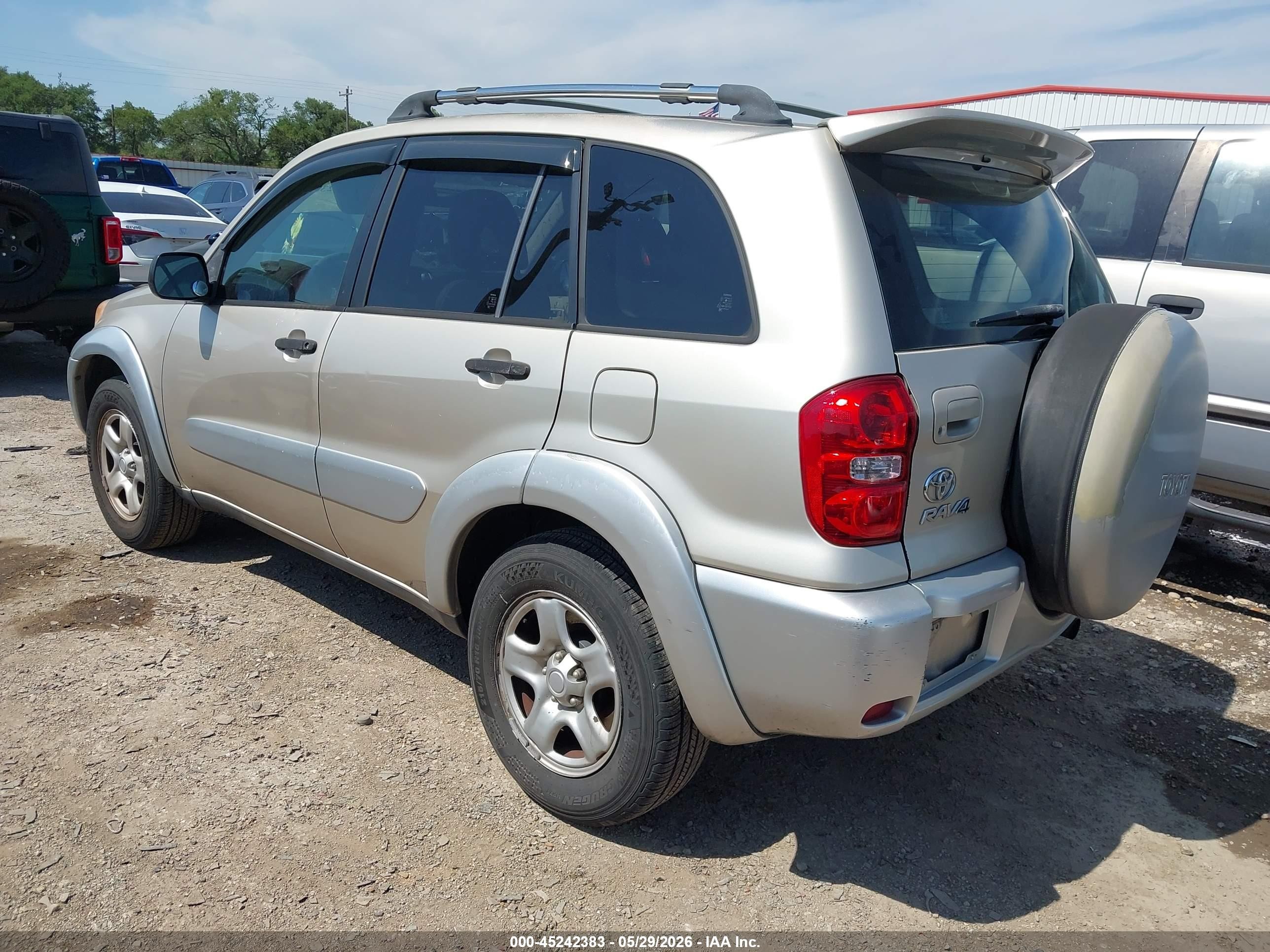 2004 Toyota Rav4   Gold vin: JTEGD20V840035316