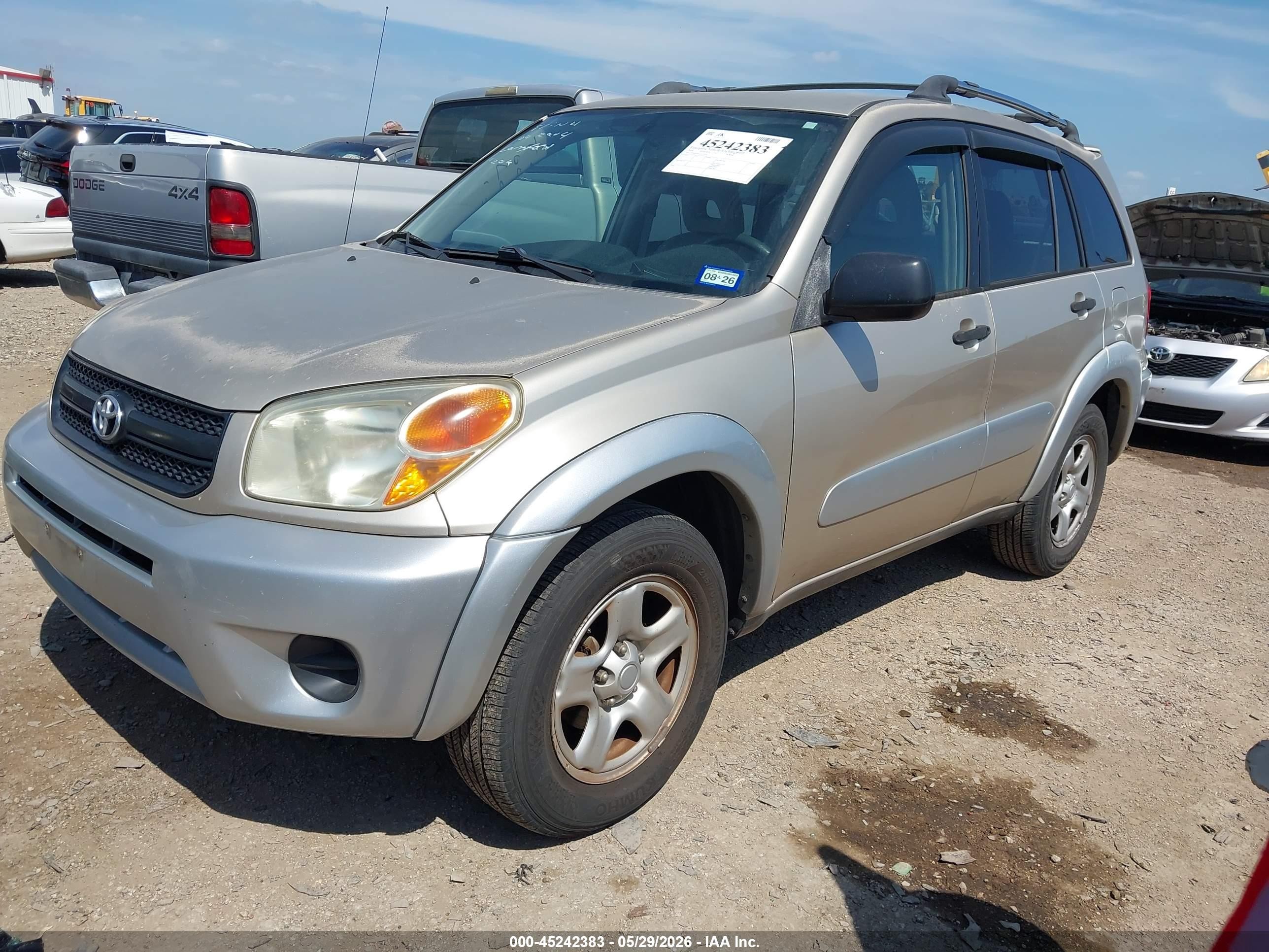 2004 Toyota Rav4   Gold vin: JTEGD20V840035316