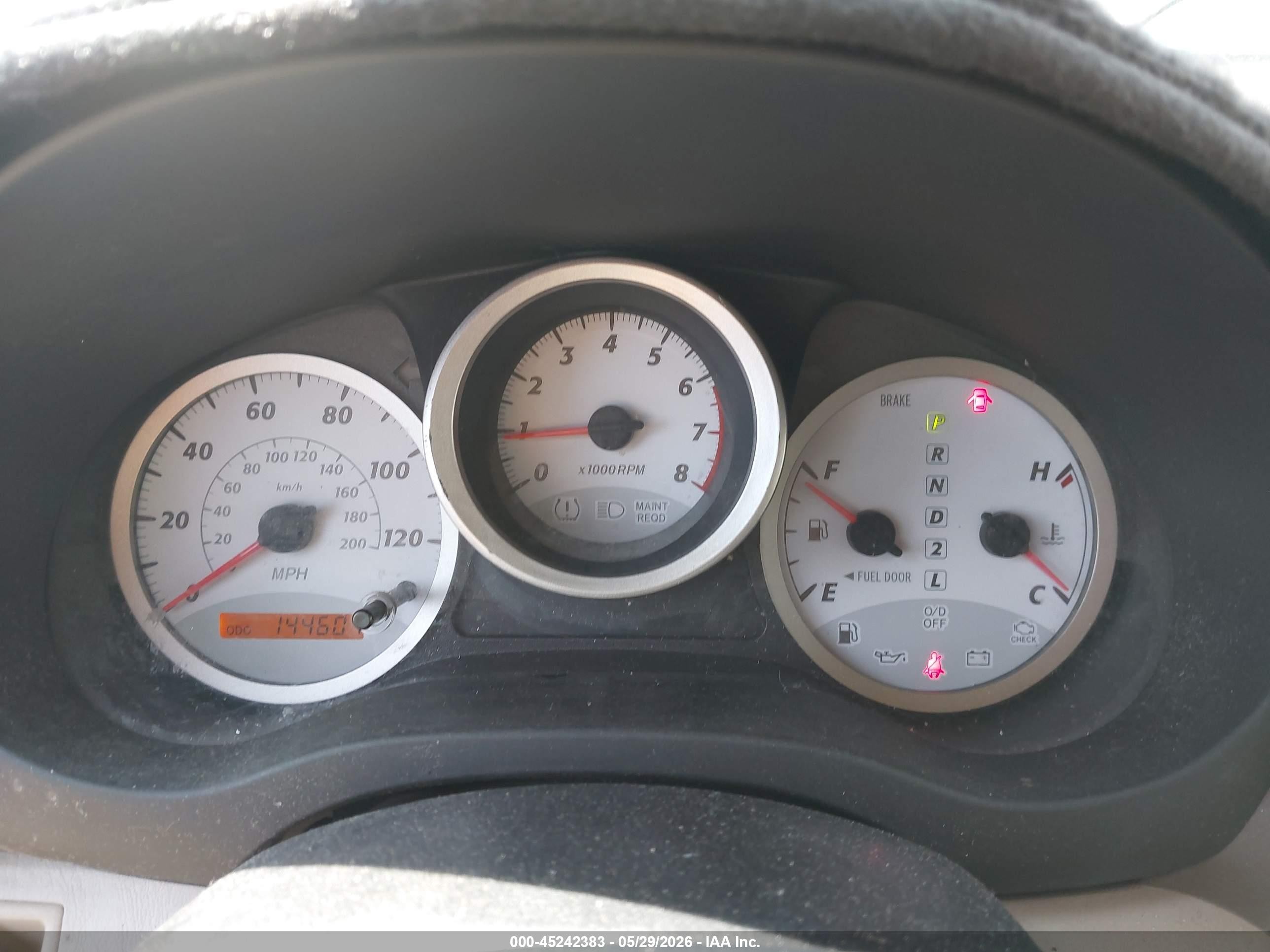 2004 Toyota Rav4   Gold vin: JTEGD20V840035316