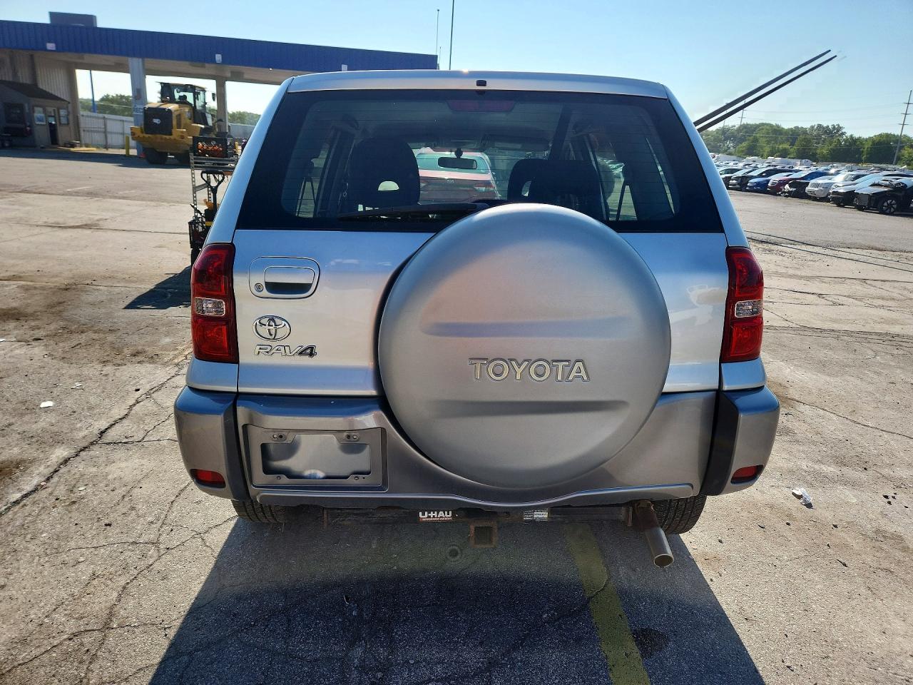 2005 Toyota Rav4 Base Silver vin: JTEGD20V850047130