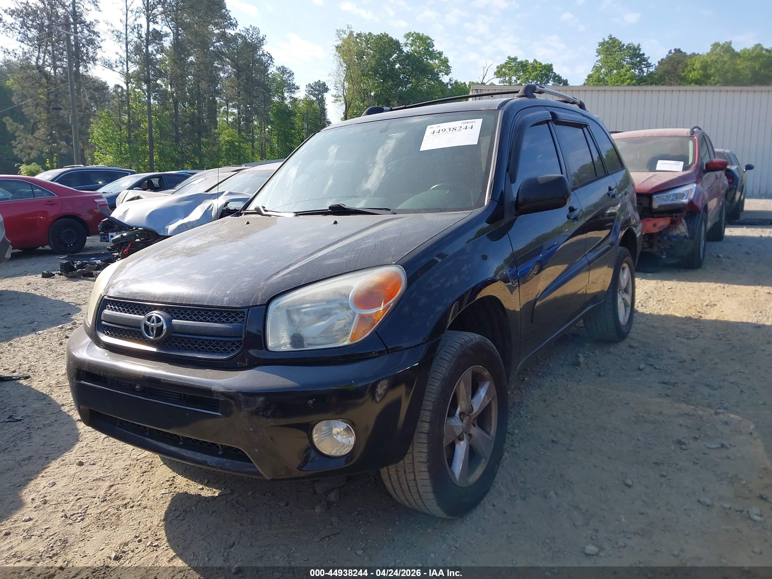 2005 Toyota Rav4   Black vin: JTEGD20V850048360