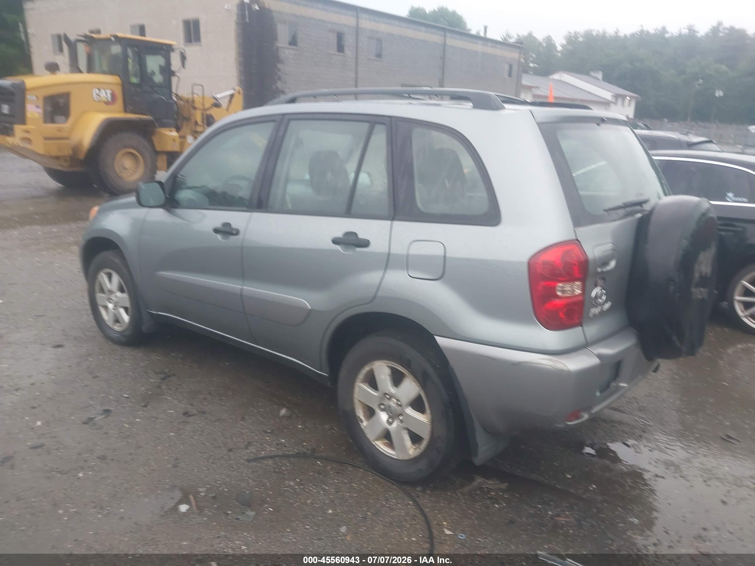 2005 Toyota Rav4   Light Blue vin: JTEGD20V850065160