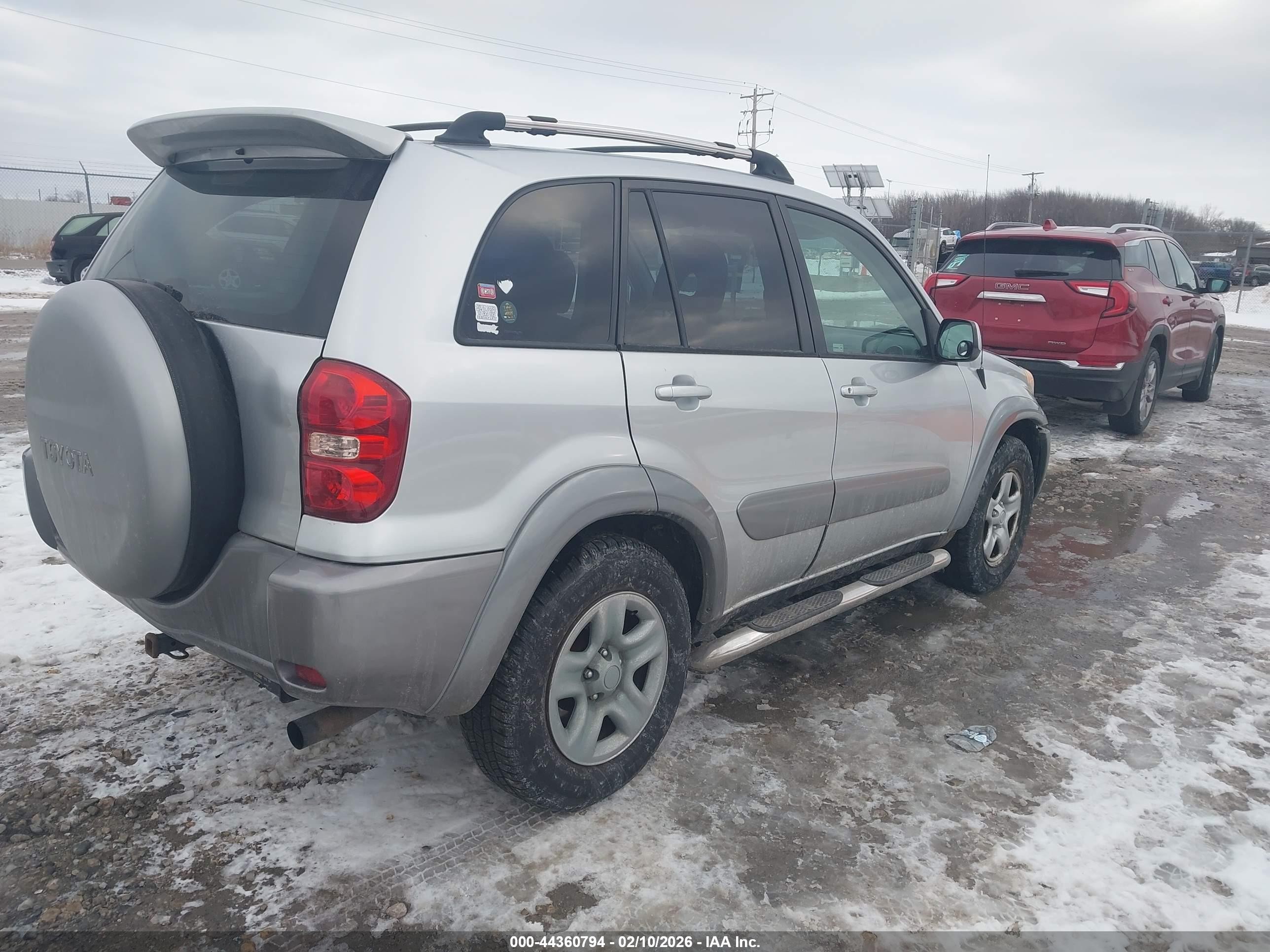 2005 Toyota Rav4   Silver vin: JTEGD20V850070990