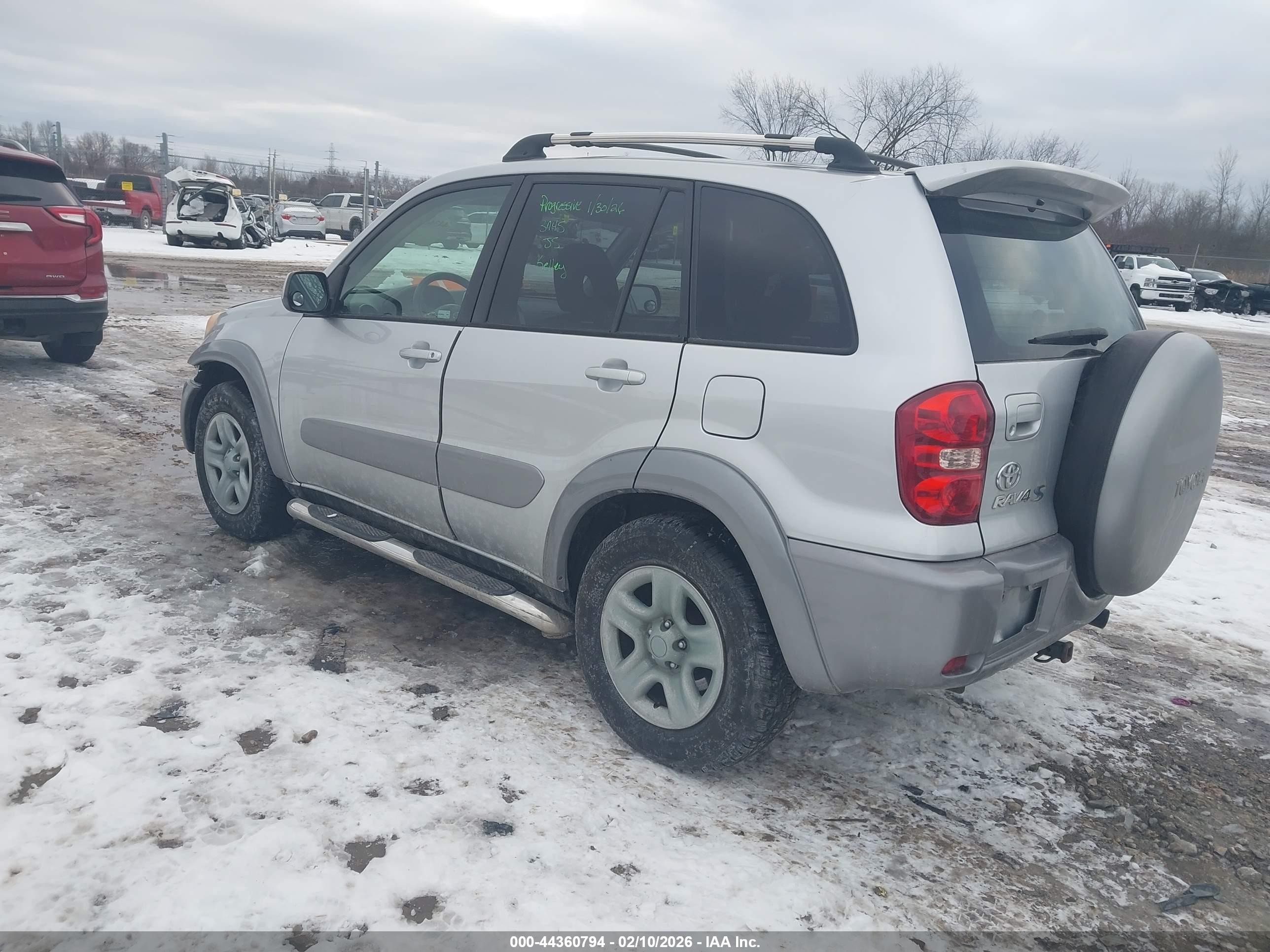 2005 Toyota Rav4   Silver vin: JTEGD20V850070990