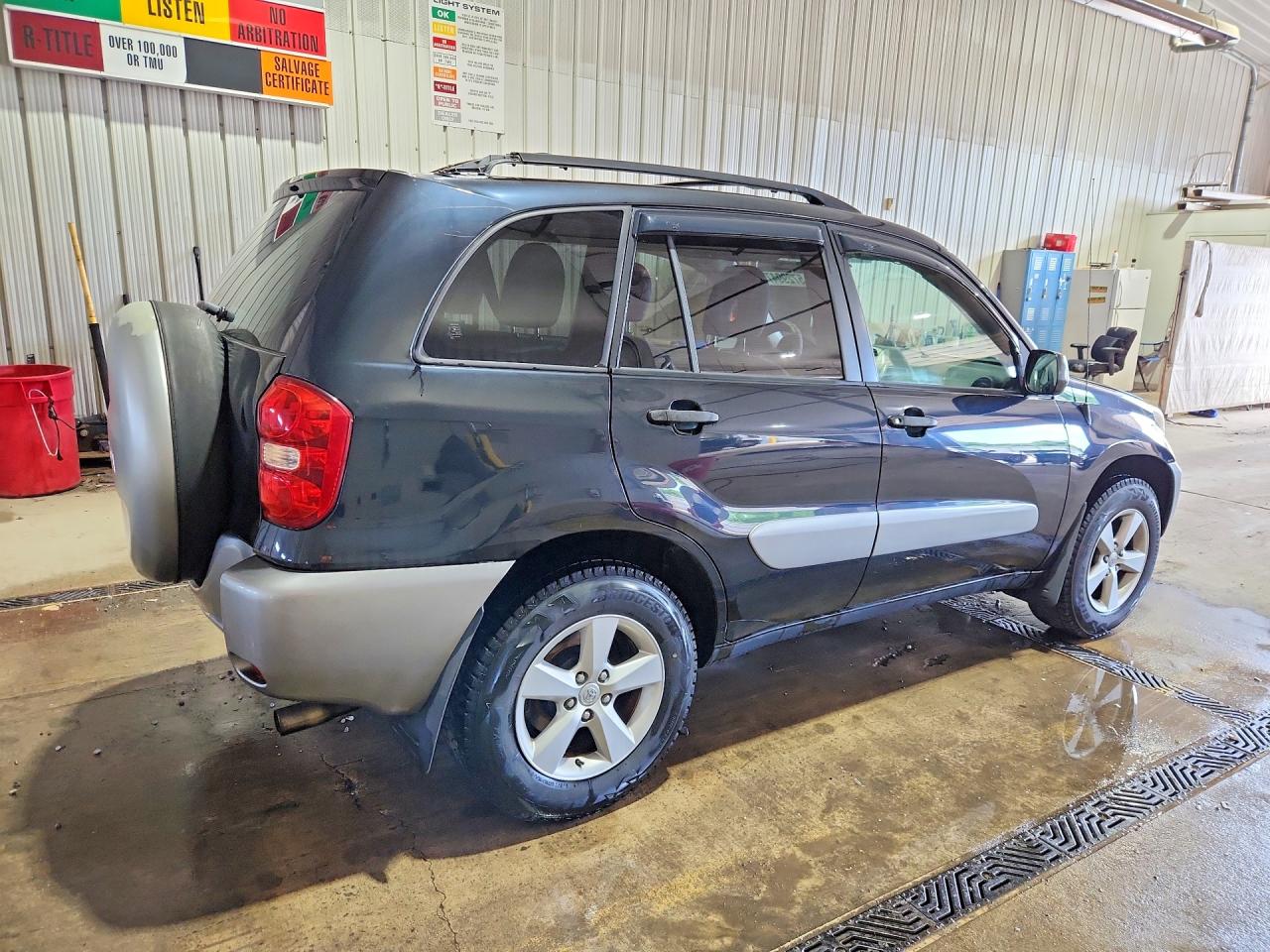 2005 Toyota Rav4 Base Black vin: JTEGD20V850079043