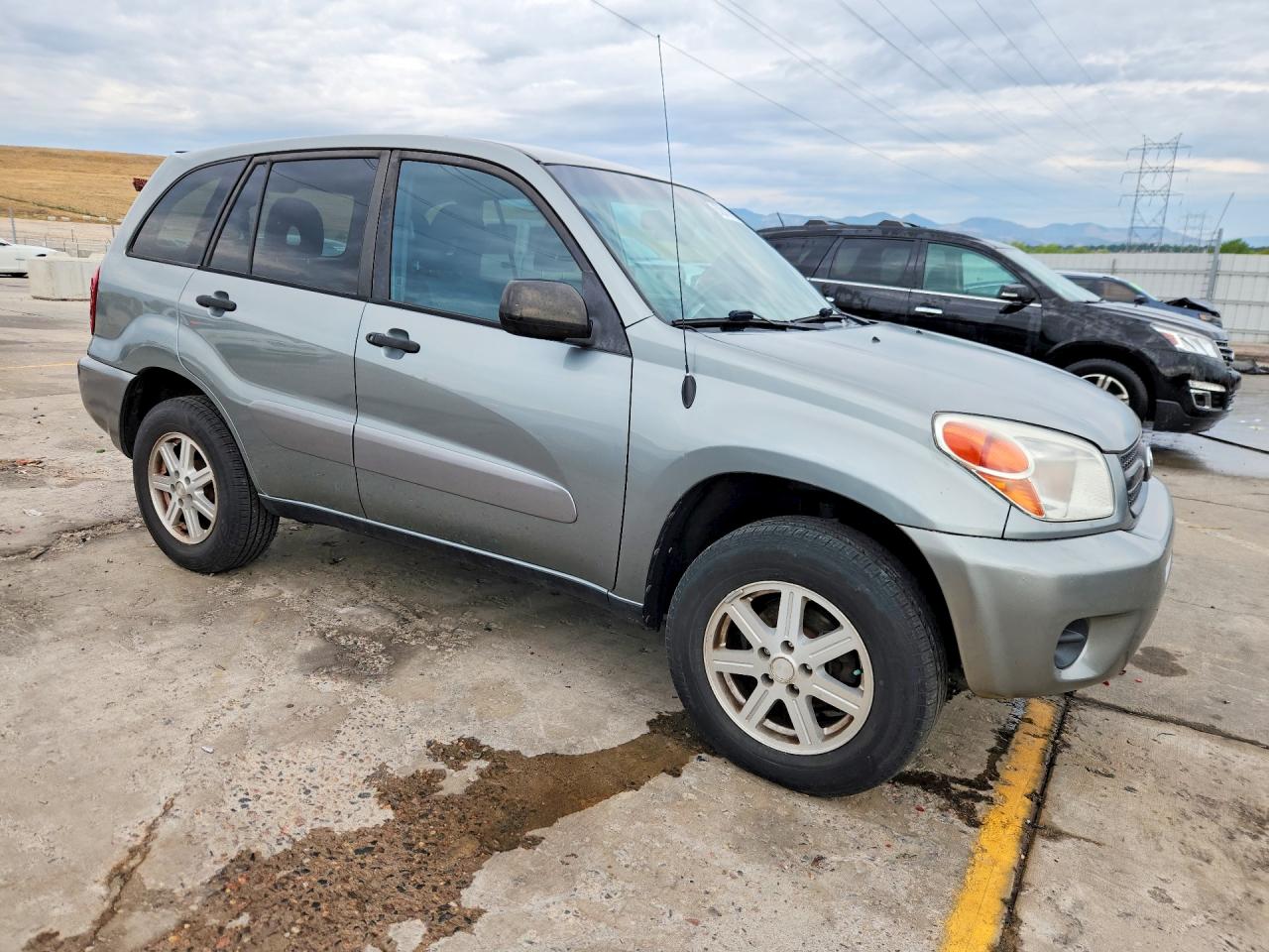 2005 Toyota Rav4 Base Silver vin: JTEGD20V850085683