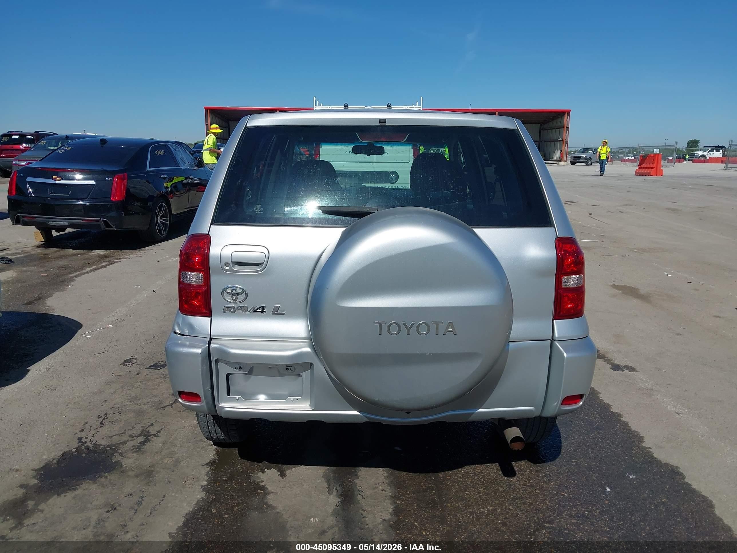 2005 Toyota Rav4   Silver vin: JTEGD20V850095212
