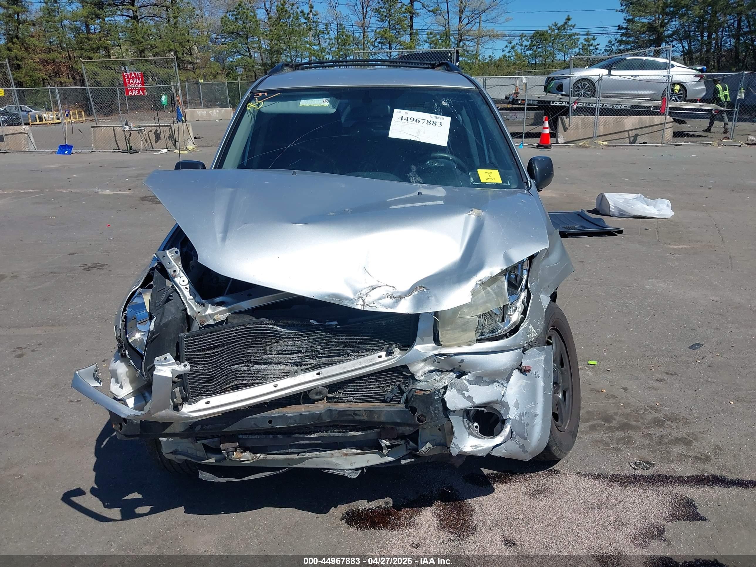 2005 Toyota Rav4 Серебряный vin: JTEGD20V856002217