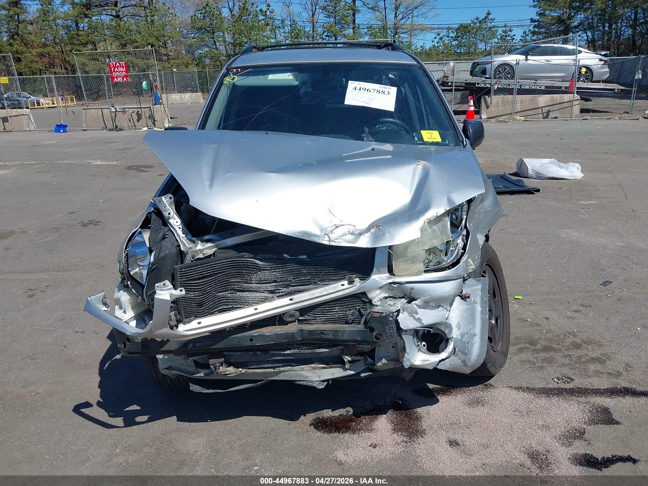 2005 Toyota Rav4 Серебряный vin: JTEGD20V856002217