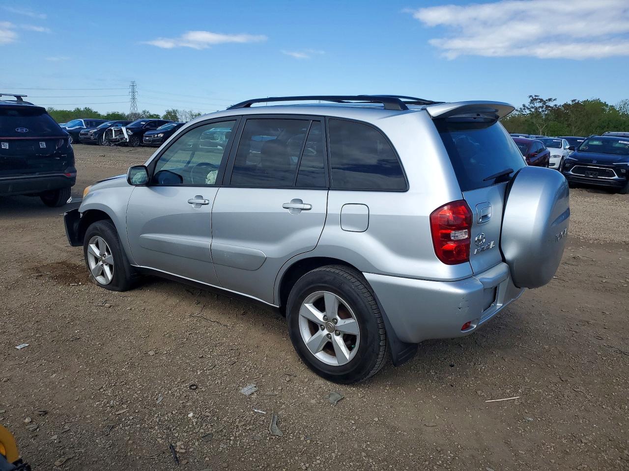 2004 Toyota Rav4 Base Серебряный vin: JTEGD20V940018296