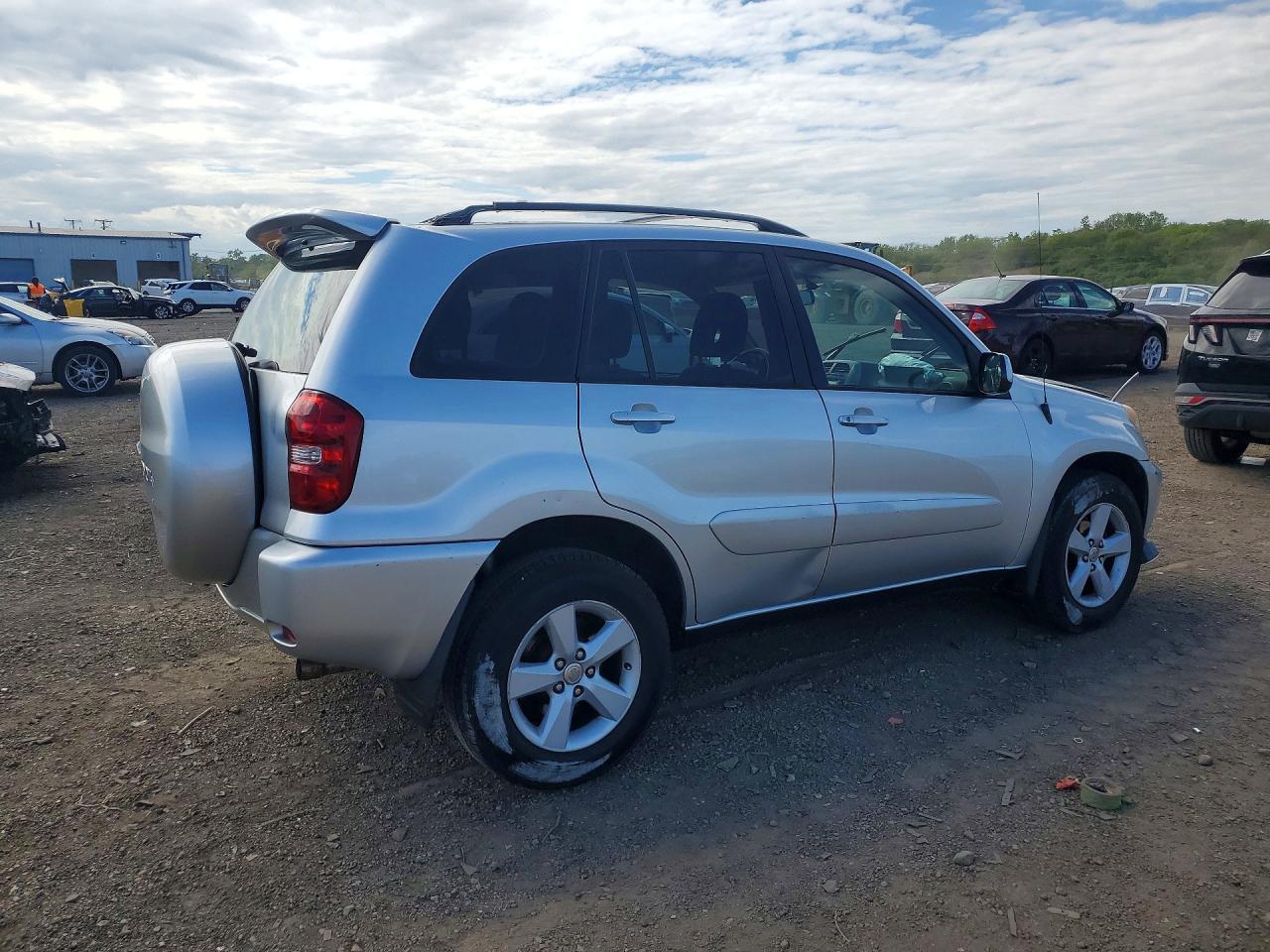 2004 Toyota Rav4 Base Серебряный vin: JTEGD20V940018296