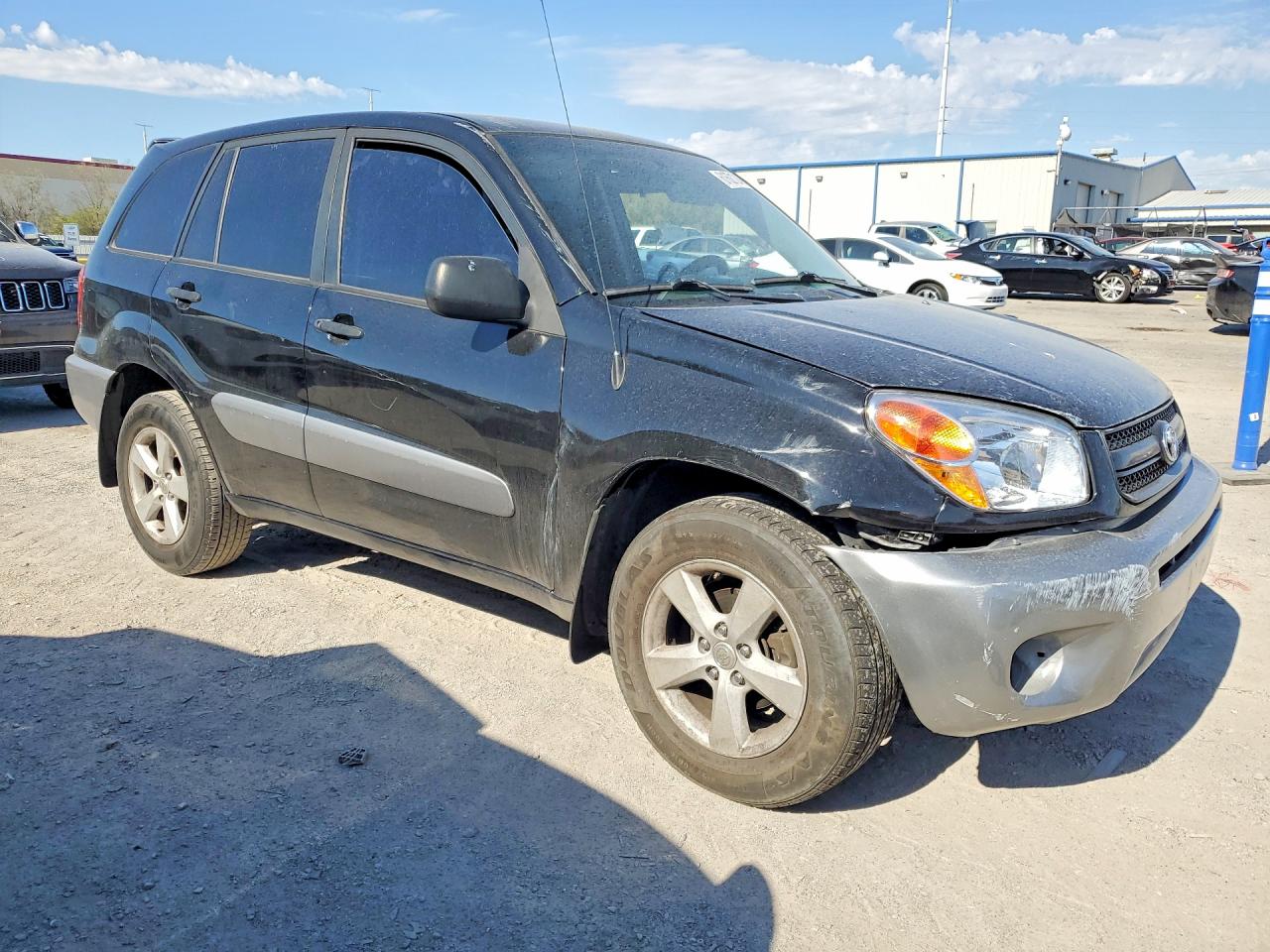 2004 Toyota Rav4 Base Black vin: JTEGD20V940018704
