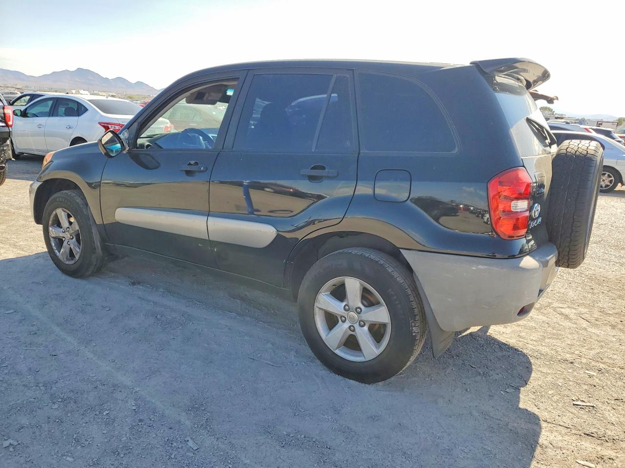 2004 Toyota Rav4 Base Black vin: JTEGD20V940018704