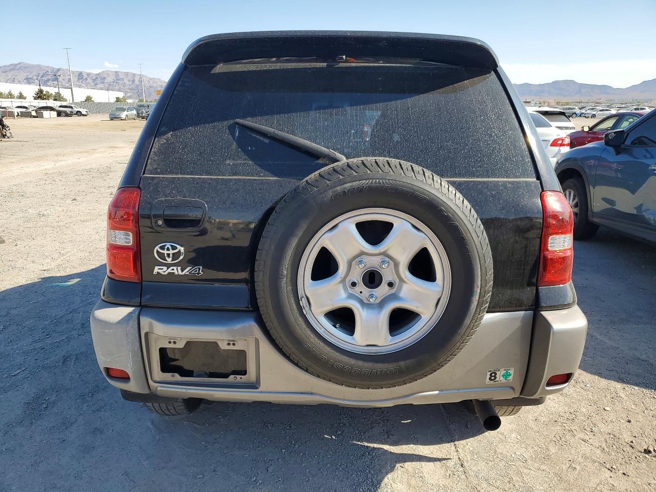 2004 Toyota Rav4 Base Black vin: JTEGD20V940018704