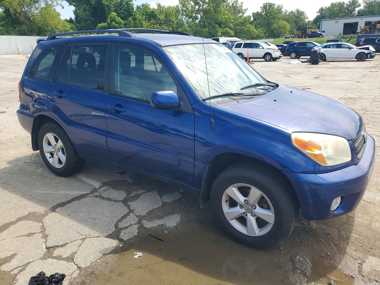 2004 Toyota Rav4 Base Gray vin: JTEGD20V940019920