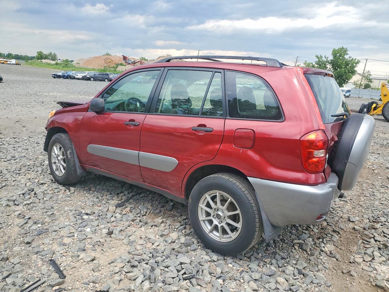 2004 Toyota Rav4 Base Burgundy vin: JTEGD20V940043781