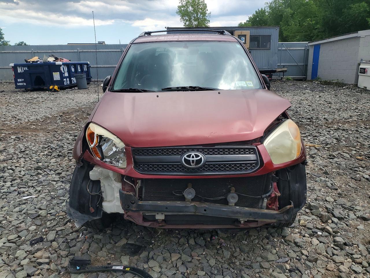 2004 Toyota Rav4 Base Burgundy vin: JTEGD20V940043781