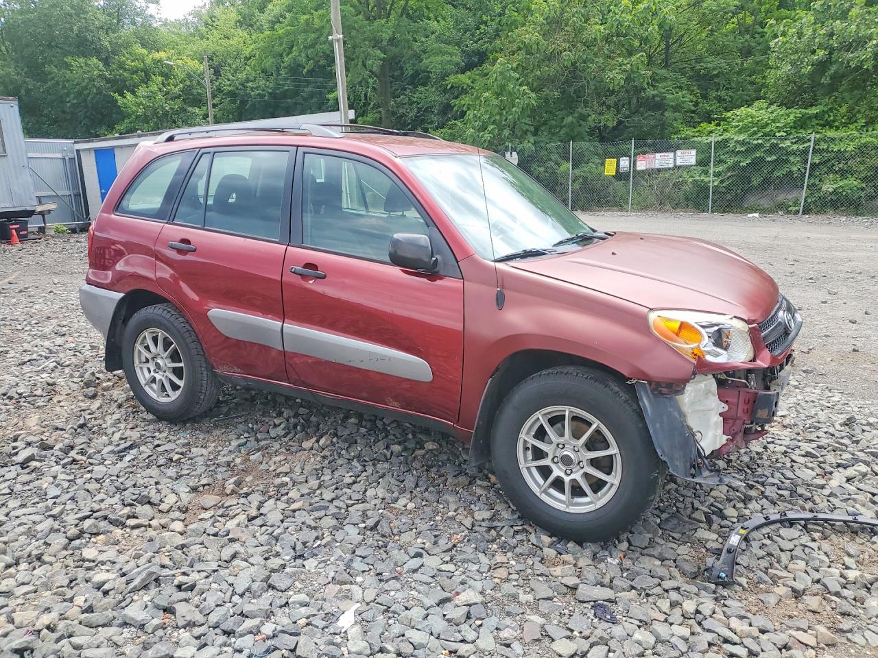 2004 Toyota Rav4 Base Burgundy vin: JTEGD20V940043781