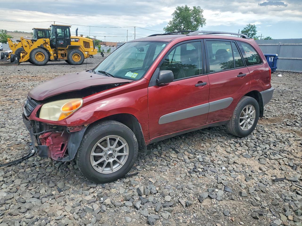 2004 Toyota Rav4 Base Burgundy vin: JTEGD20V940043781
