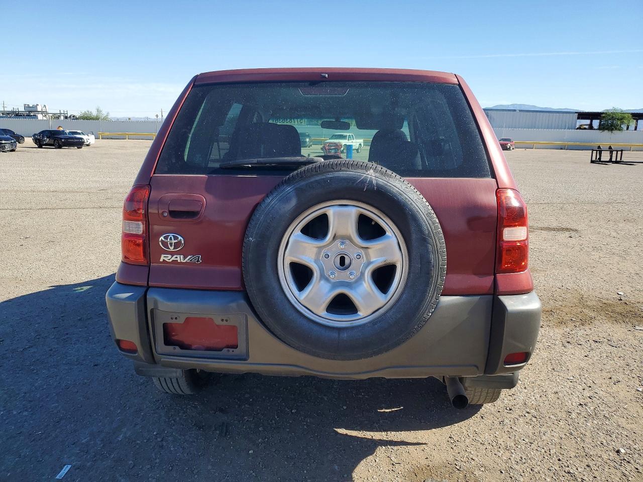 2005 Toyota Rav4 Base Maroon vin: JTEGD20V950062851