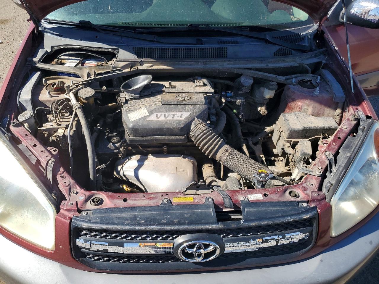 2005 Toyota Rav4 Base Maroon vin: JTEGD20V950062851