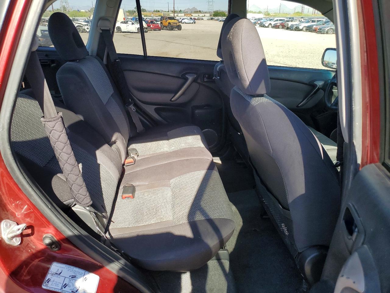 2005 Toyota Rav4 Base Maroon vin: JTEGD20V950062851
