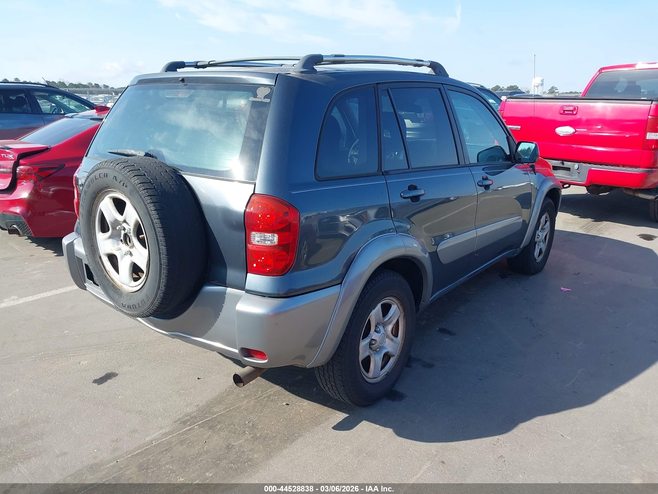 2005 Toyota Rav4 Синий vin: JTEGD20V950068293