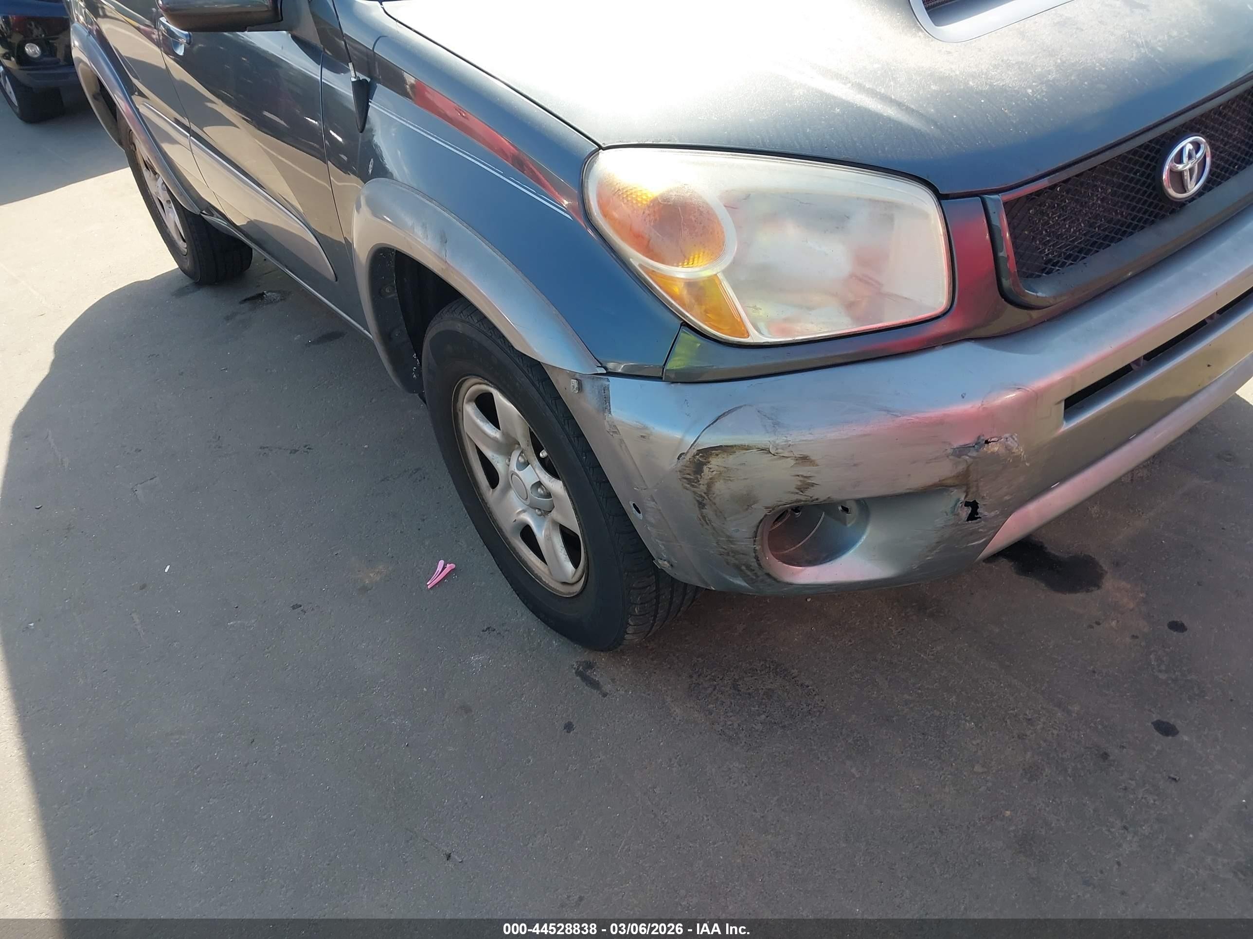 2005 Toyota Rav4 Синий vin: JTEGD20V950068293
